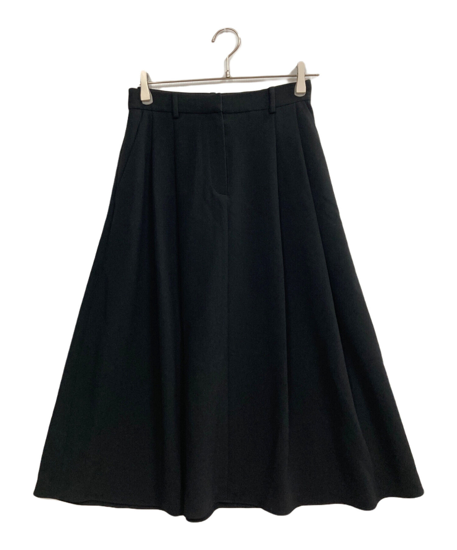 theory セオリー 高級羊革&毛プリーツスカート 新品 中古・古着通販】theory (セオリー) アドミラルクレープダブルプリーツ