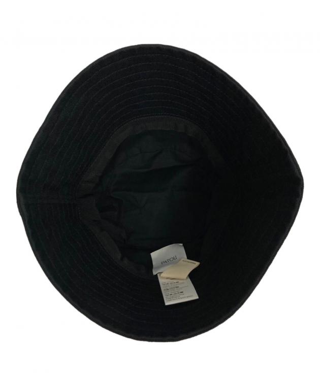 中古・古着通販】patou (パトゥ) バケットハット ブラック｜ブランド