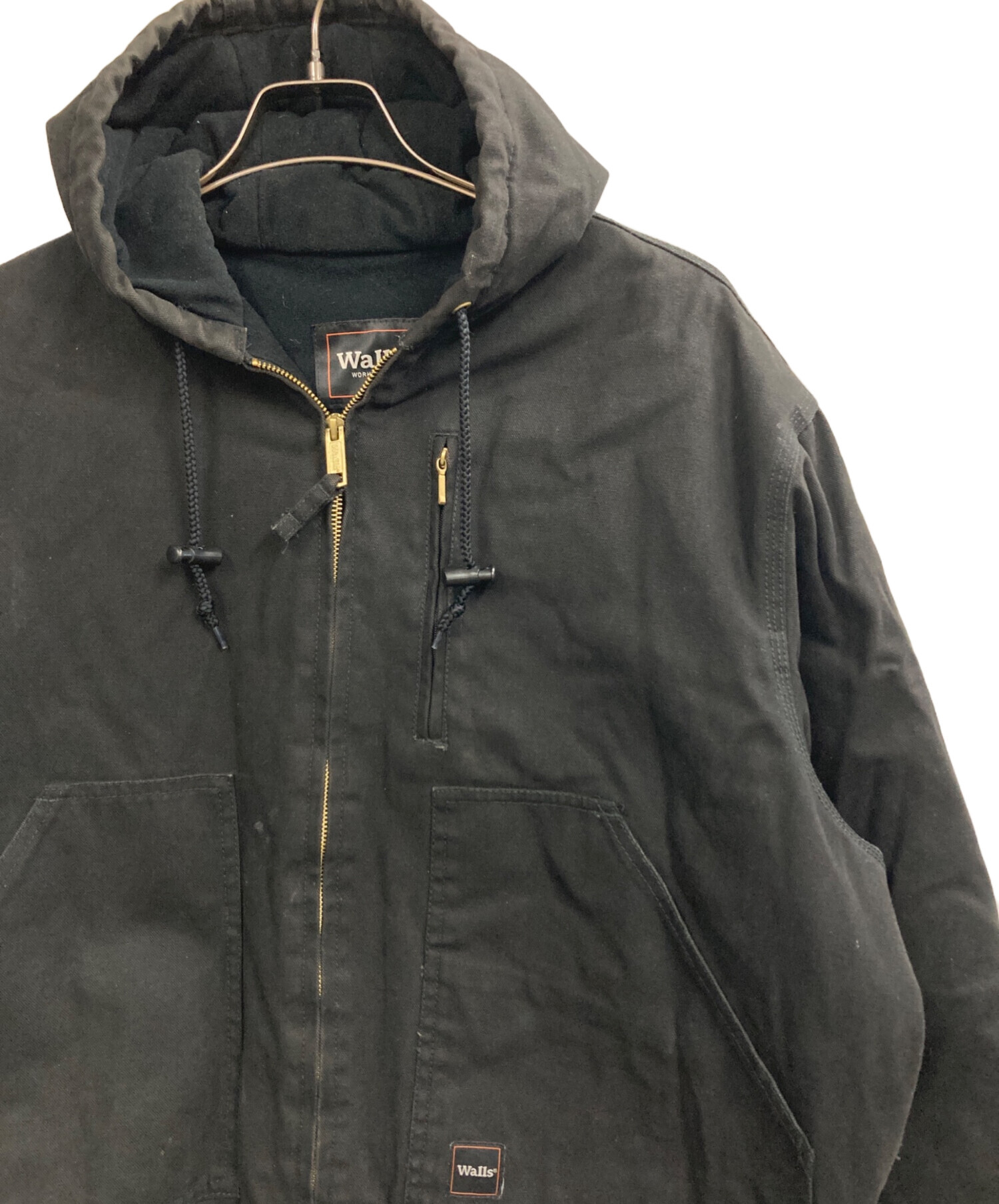 中古・古着通販】Walls (ウォールズ) ダックジャケット ブラック