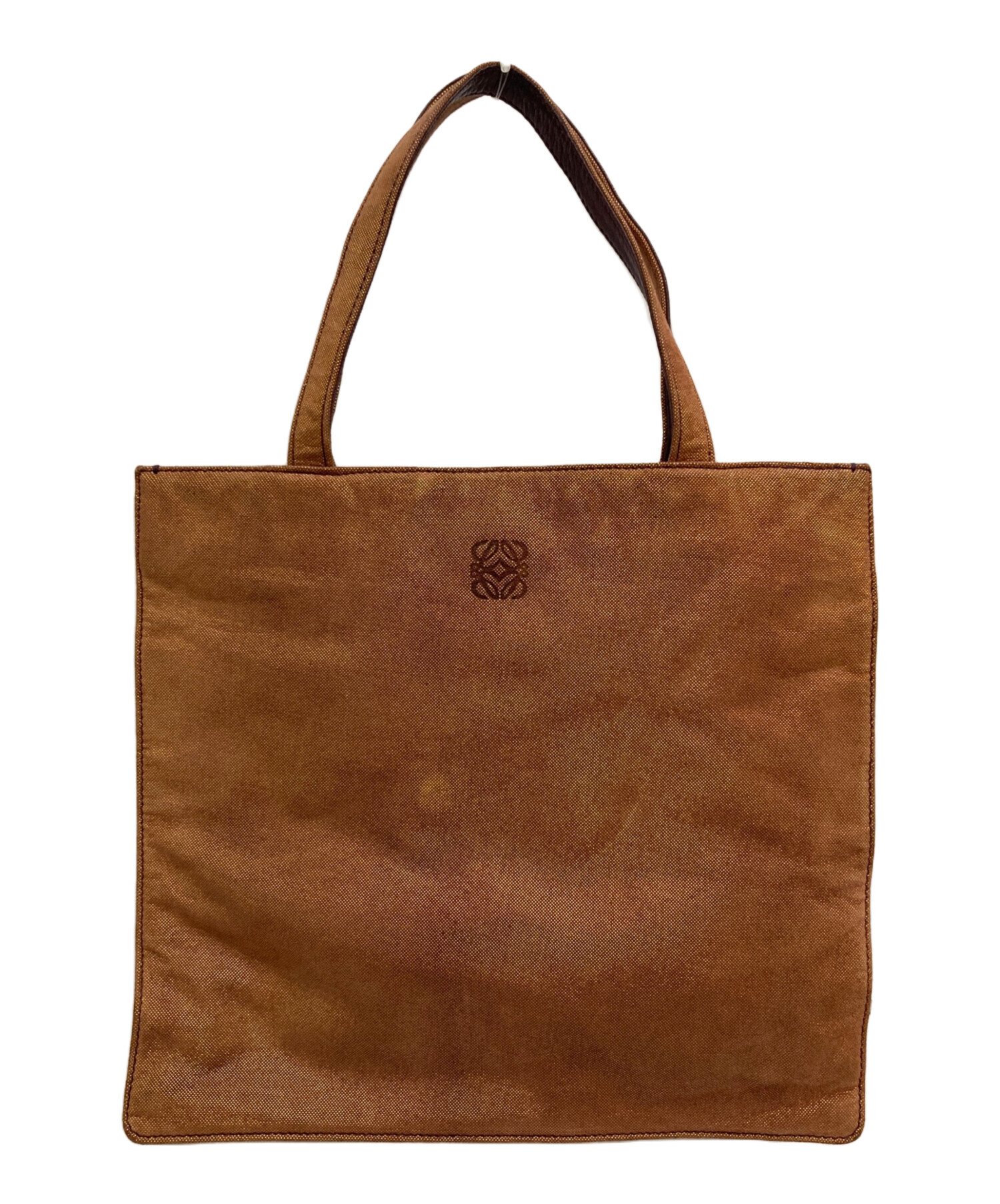 中古・古着通販】LOEWE (ロエベ) ハンドバッグ ブラウン｜ブランド 
