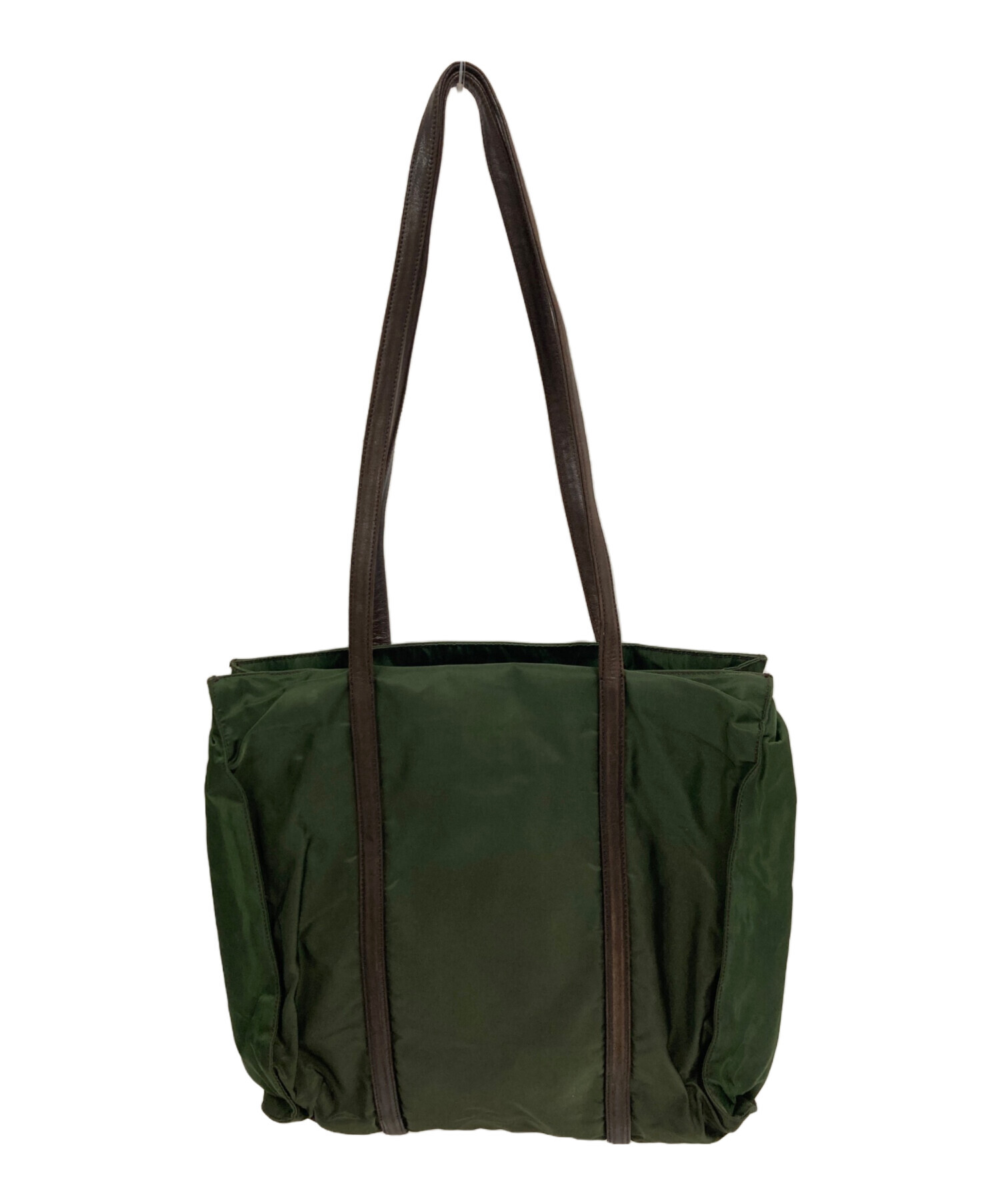 中古・古着通販】PRADA (プラダ) ナイロントートバッグ グリーン