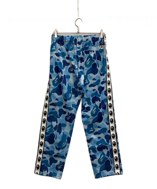 A BATHING APE 90s カモ柄 トラックパンツ　ナイロンパンツ 中古・古着通販】A BATHING APE (アベイシングエイプ) サルカモ