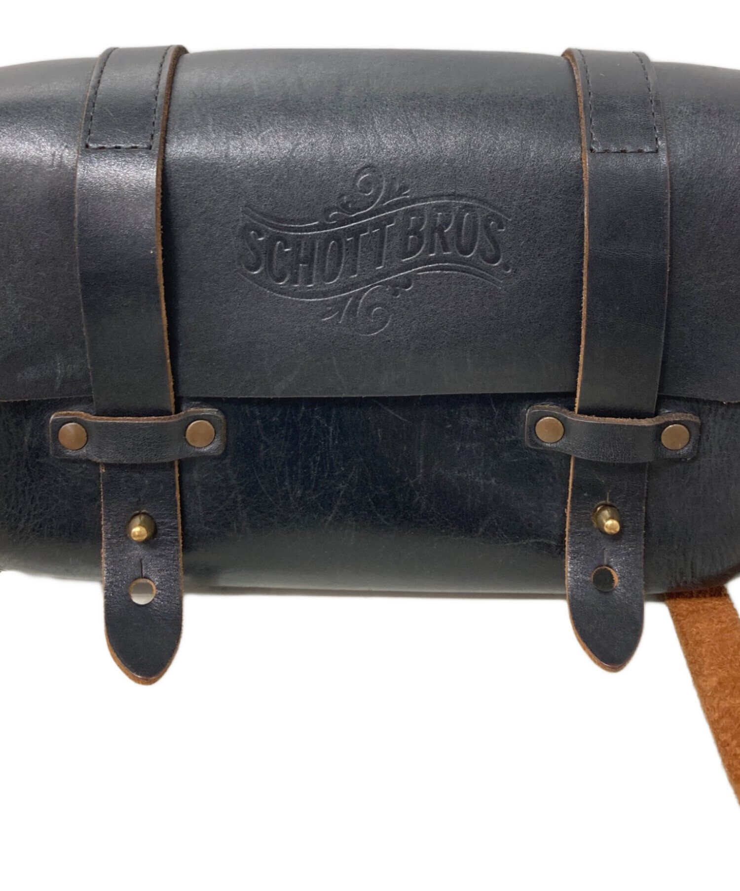 Schott ツールバッグ 中古・古着通販】Schott (ショット) TOOLBAG(ツールバッグ) ブラック