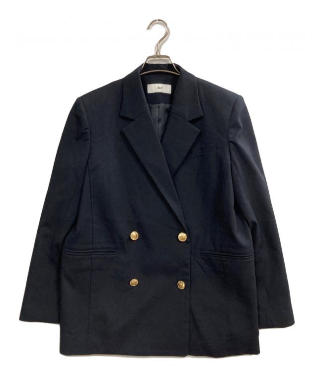 中古・古着通販】SLY (スライ) BOXY TAILORED ジャケット ネイビー