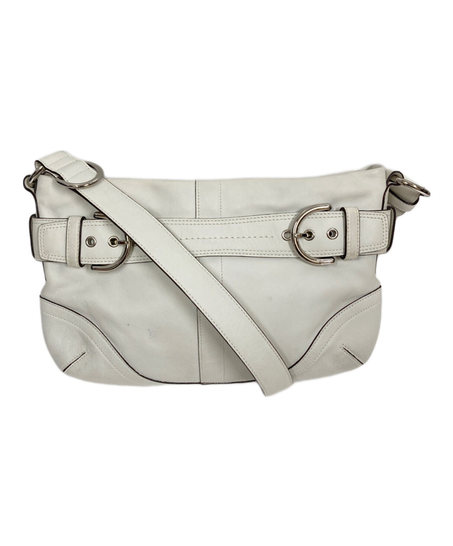 中古・古着通販】COACH (コーチ) Soho Shoulder Bag ホワイト 