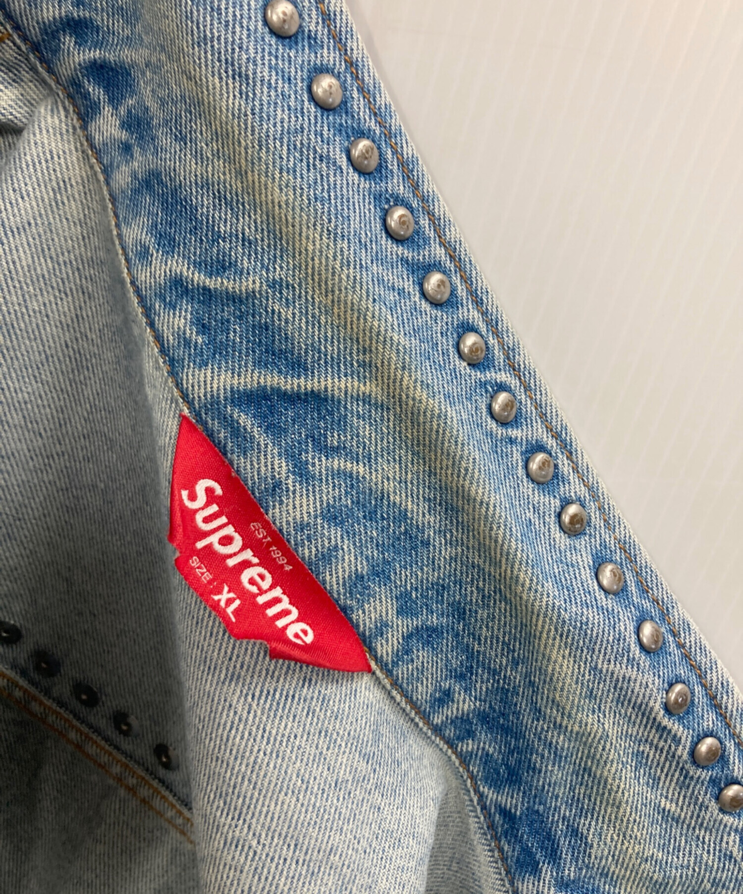 中古・古着通販】Supreme (シュプリーム) 17SS Studded Denim Trucker