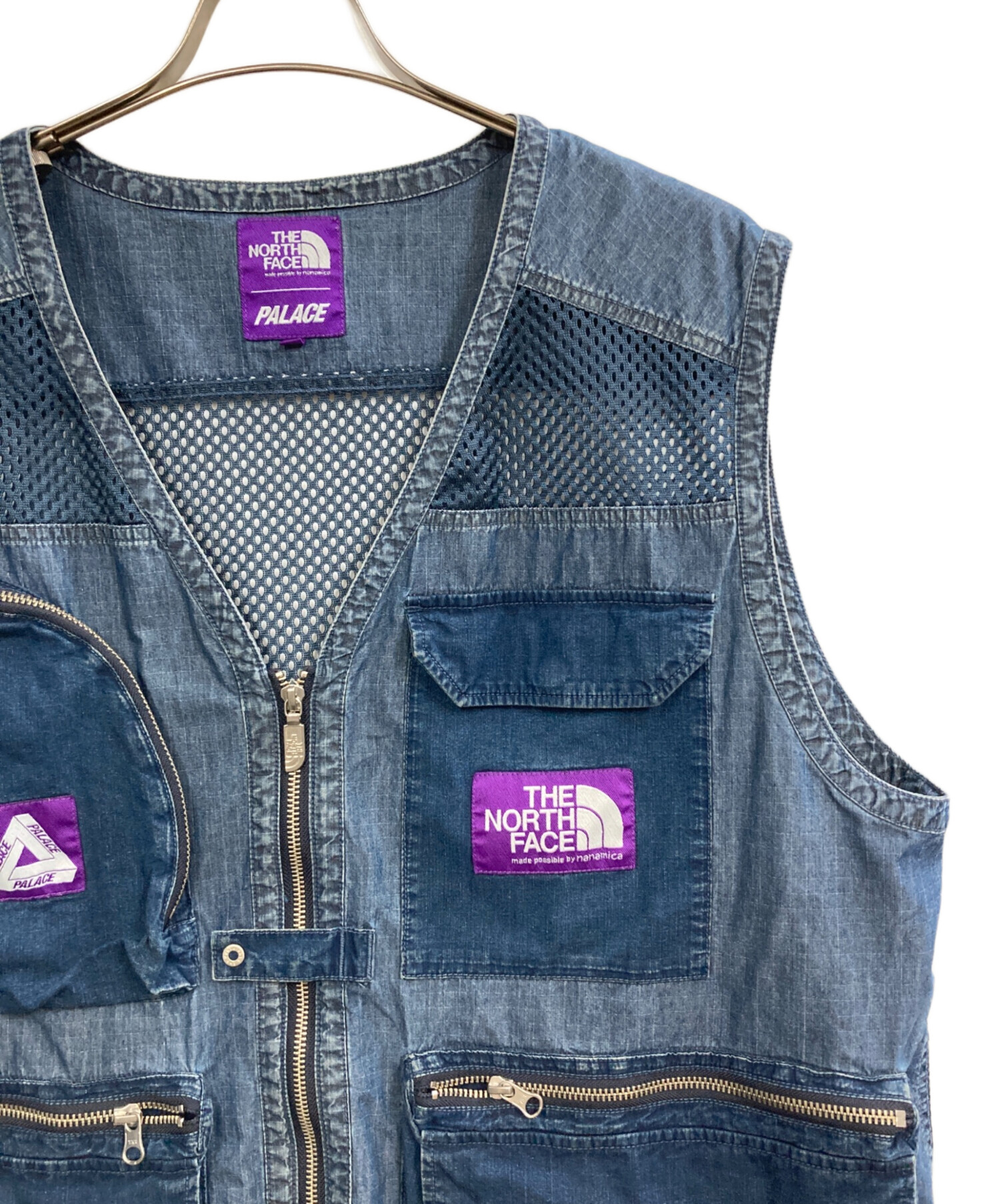 ノースフェイス　ダウンベスト　パープルレーベル　インディゴ 中古・古着通販】THE NORTHFACE PURPLELABEL (ザ・ノースフェイス