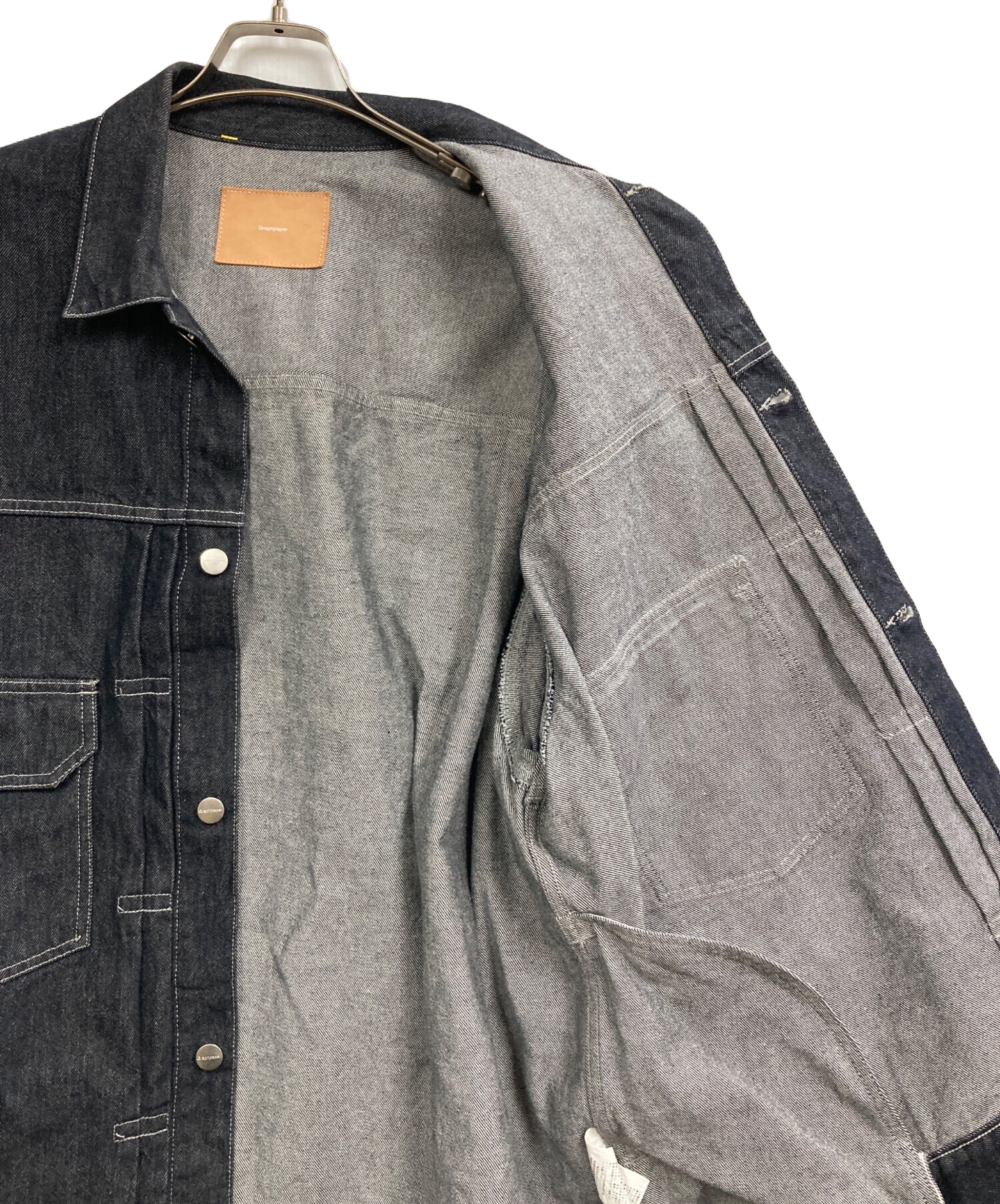 中古・古着通販】Graphpaper (グラフペーパー) Colorfast Denim Jacket