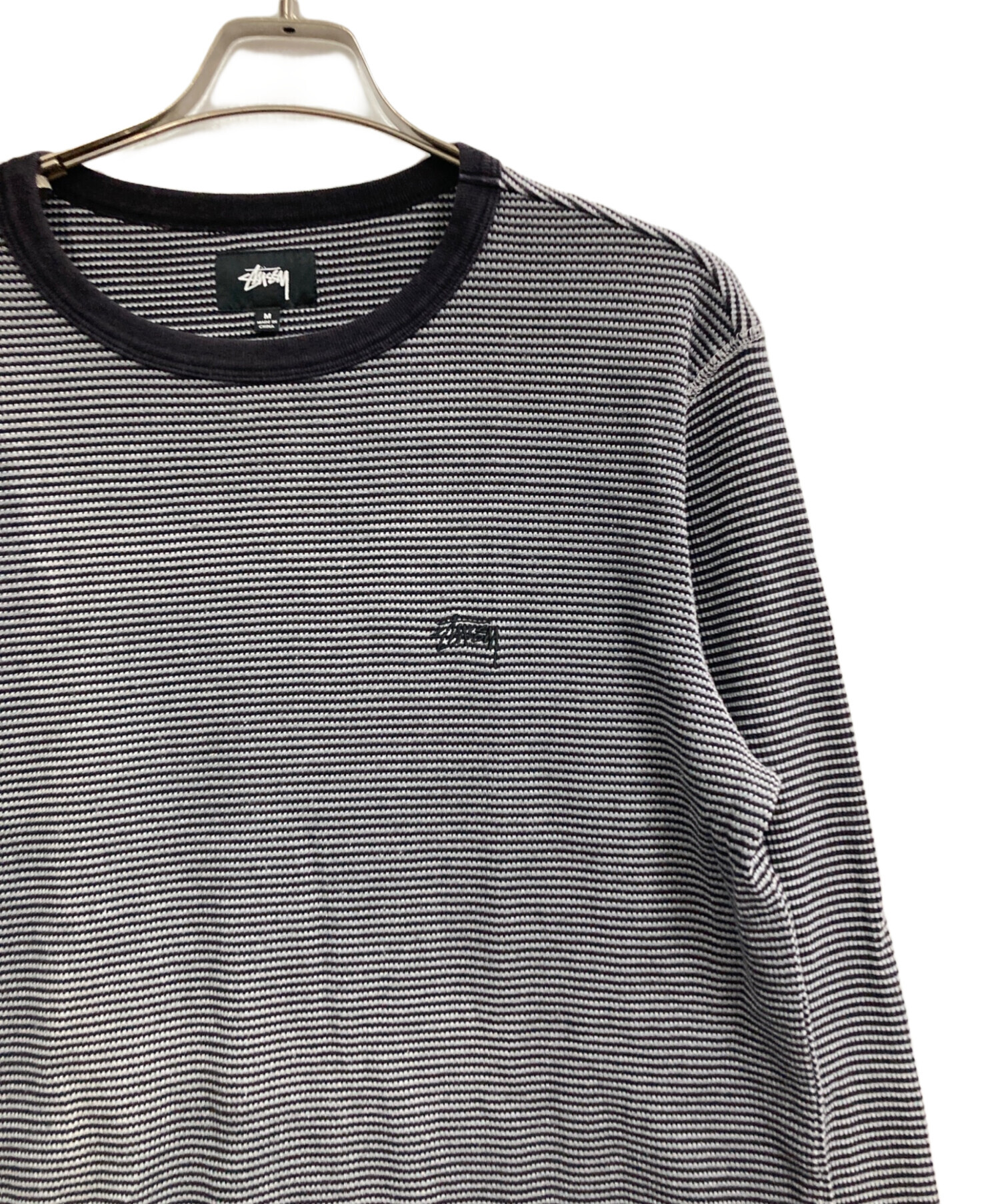 中古・古着通販】stussy (ステューシー) 長袖サーマルカットソー
