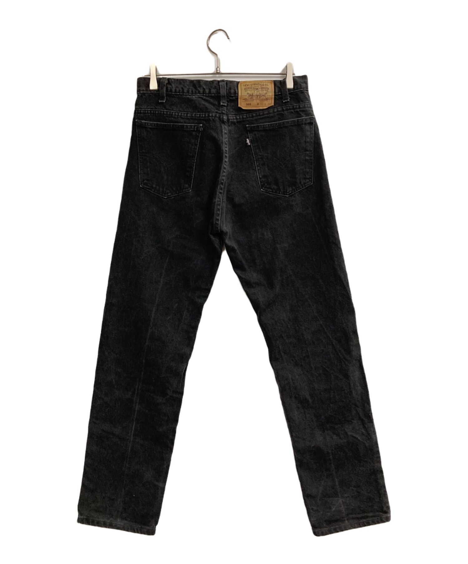 期間限定値下げ 90s リーバイス 501 後染め ブラックデニム W33L30 中古・古着通販】LEVI'S (リーバイス) 90s 後染めデニムパンツ