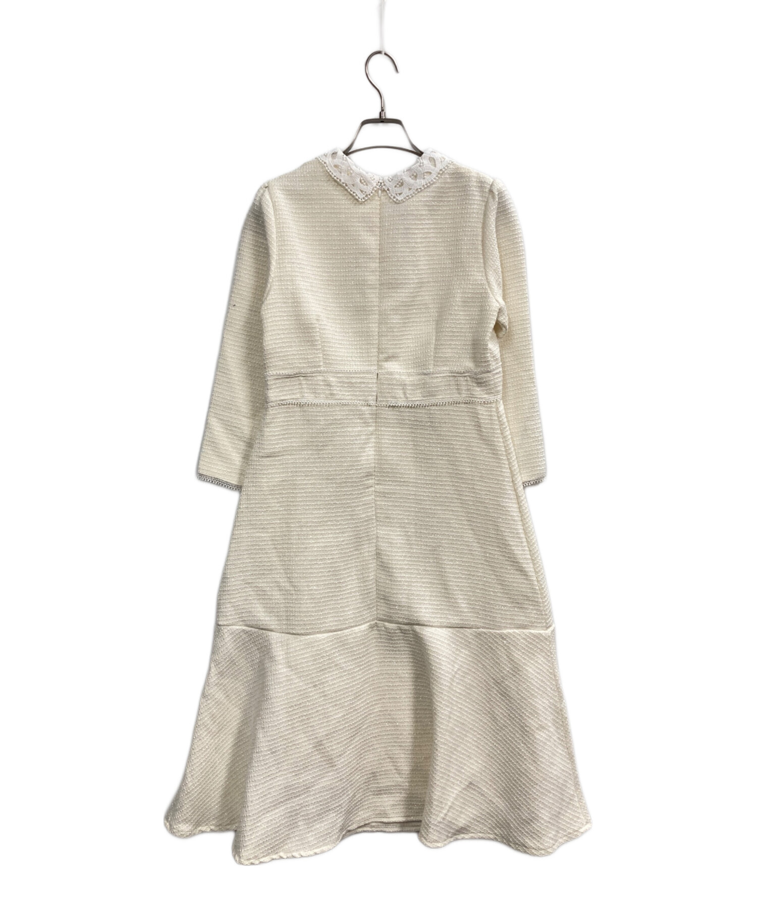 中古・古着通販】tocco closet (トッコ) 2WAYレース襟付きライン 