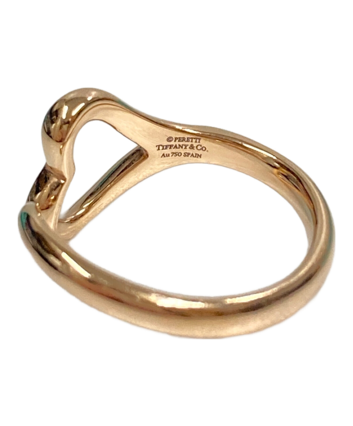 中古・古着通販】TIFFANY & Co. (ティファニー) オープンハートリング