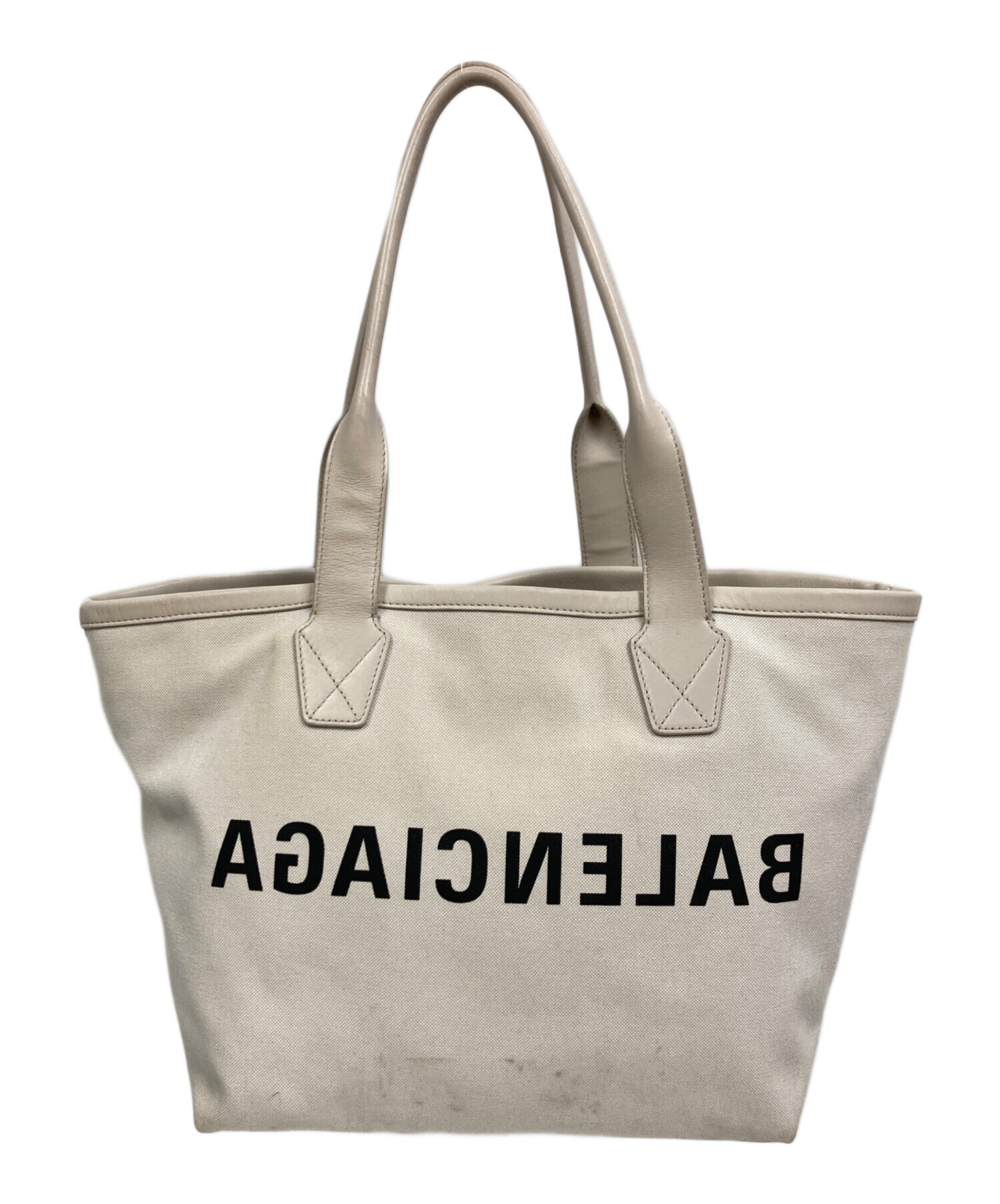 中古・古着通販】BALENCIAGA (バレンシアガ) 反転ロゴJUMBO SMALL TOTE