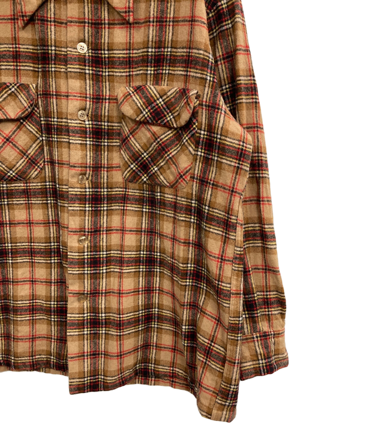 中古・古着通販】PENDLETON (ペンドルトン) 70-80s オープンカラー