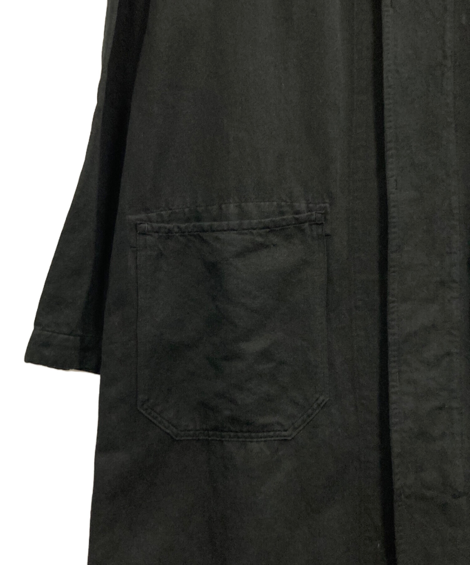 中古・古着通販】ゴーシュ (ゴーシュ) リネンコットンツイルコート 