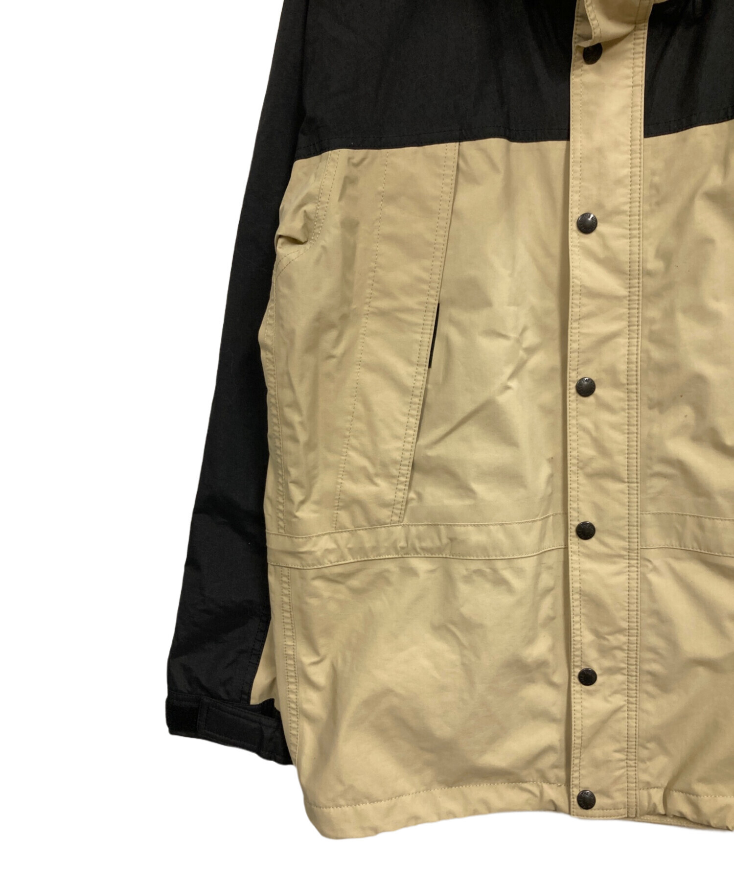 THE NORTH FACE マウンテンライトジャケット　ベージュ/ブラック 中古・古着通販】THE NORTH FACE (ザ ノース フェイス) マウンテン