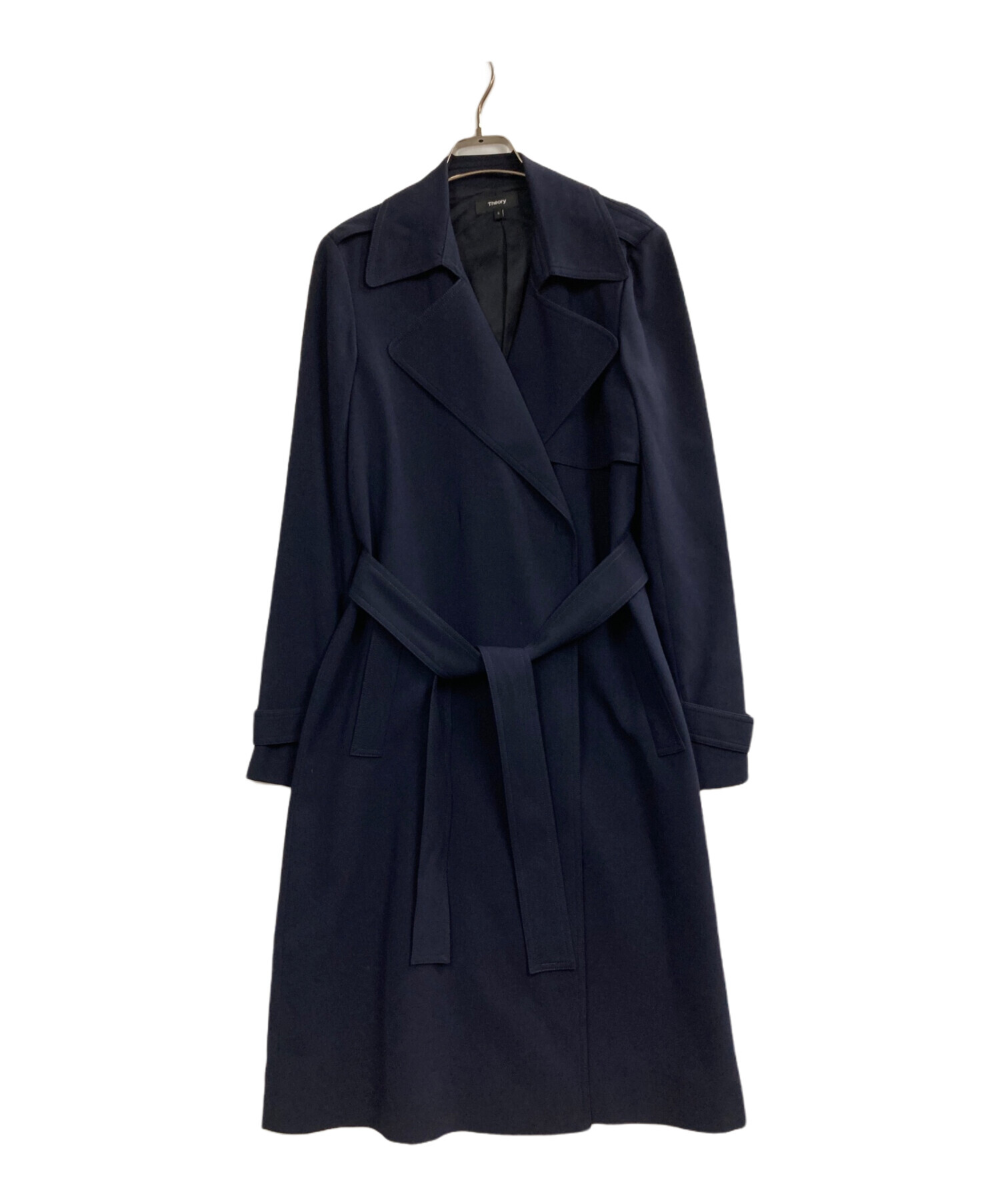 セオリー　トレンチコート 中古・古着通販】theory (セオリー) Rosina Crepe Sub Oaklane WS