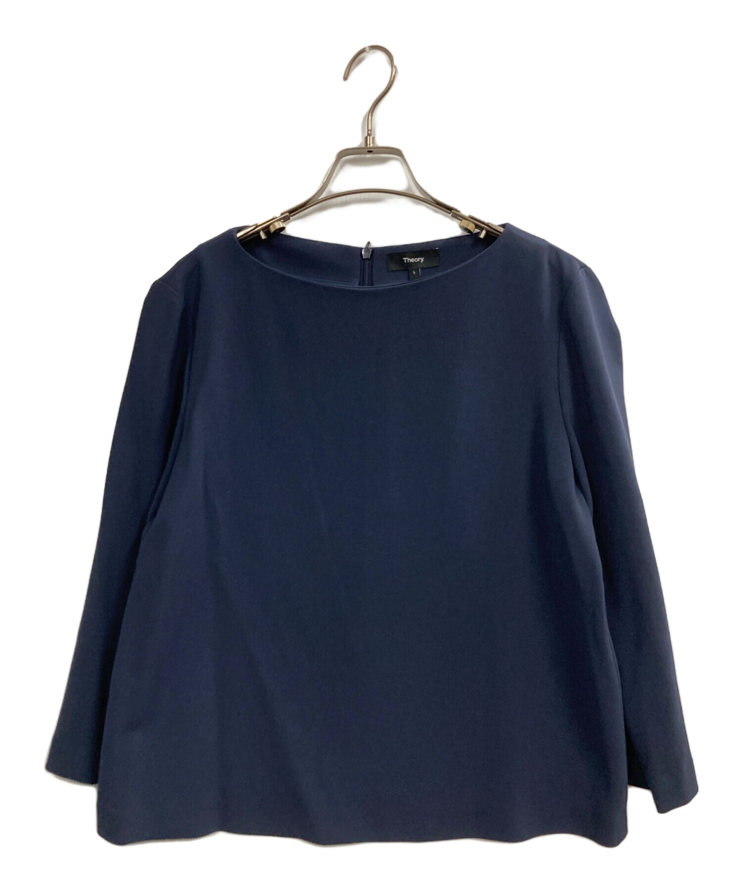 中古・古着通販】theory (セオリー) Admiral Crepe Jorane Zip Sleeve
