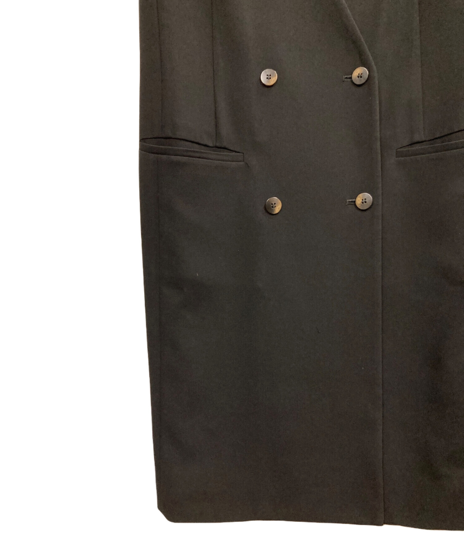 中古・古着通販】theory (セオリー) ADMIRAL CREPE SEAM VT ブラック