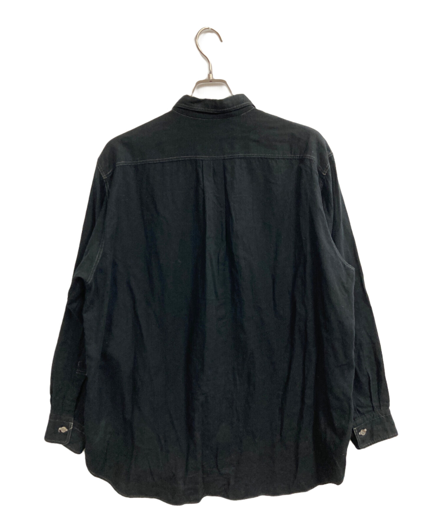 カ*ー様 田中オム COMME des GARÇONS 黒 長袖カットソー AD 中古・古着通販】COMME des GARCONS HOMME (コムデギャルソン オム