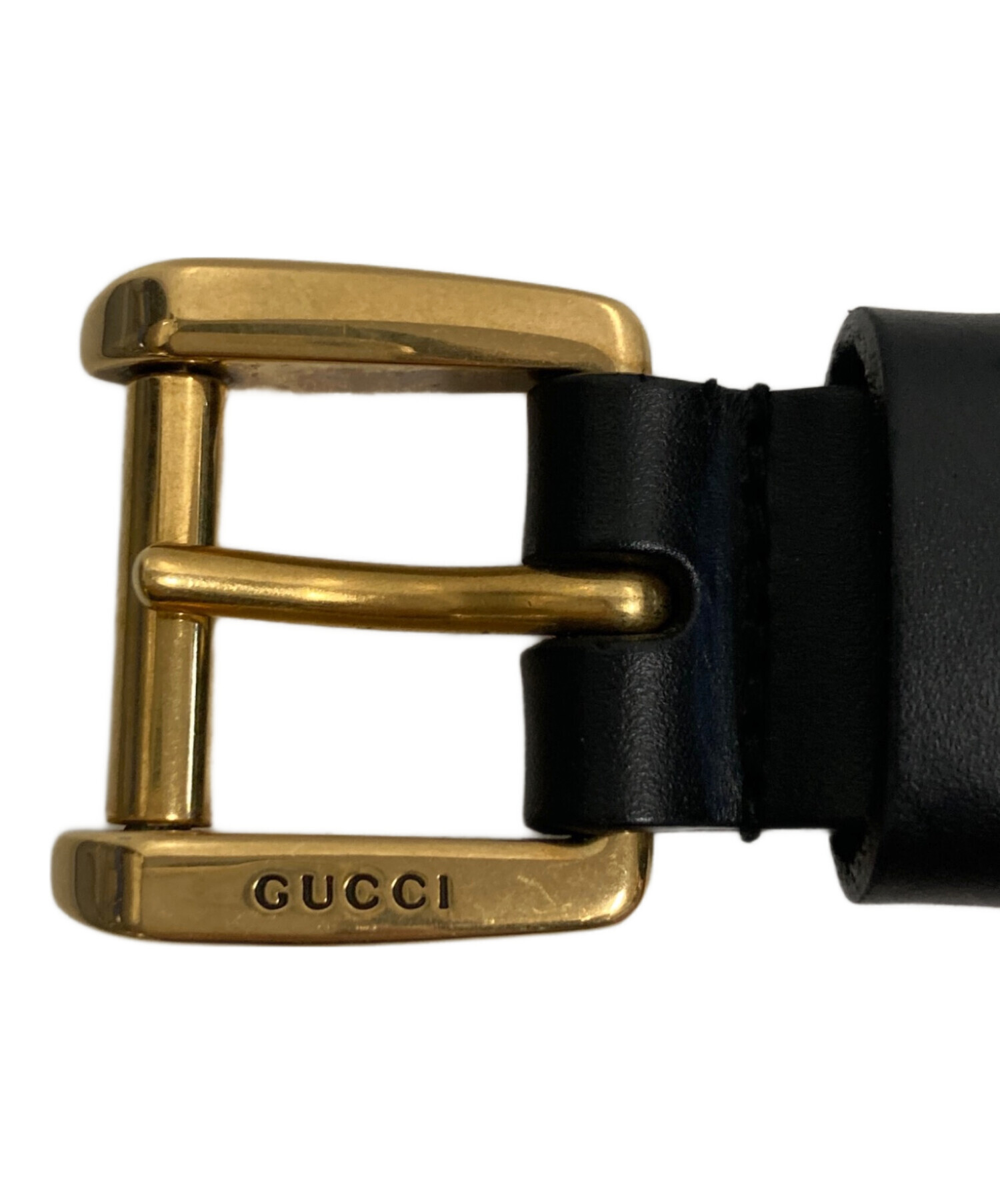 中古・古着通販】GUCCI (グッチ) ナローベルト ブラック｜ブランド