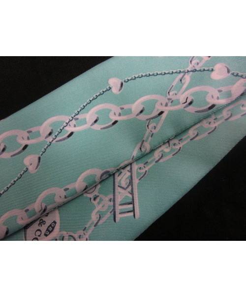 中古・古着通販】Tiffany&Co.(ﾃｨﾌｧﾆｰ） シルクスカーフ ターコイズ