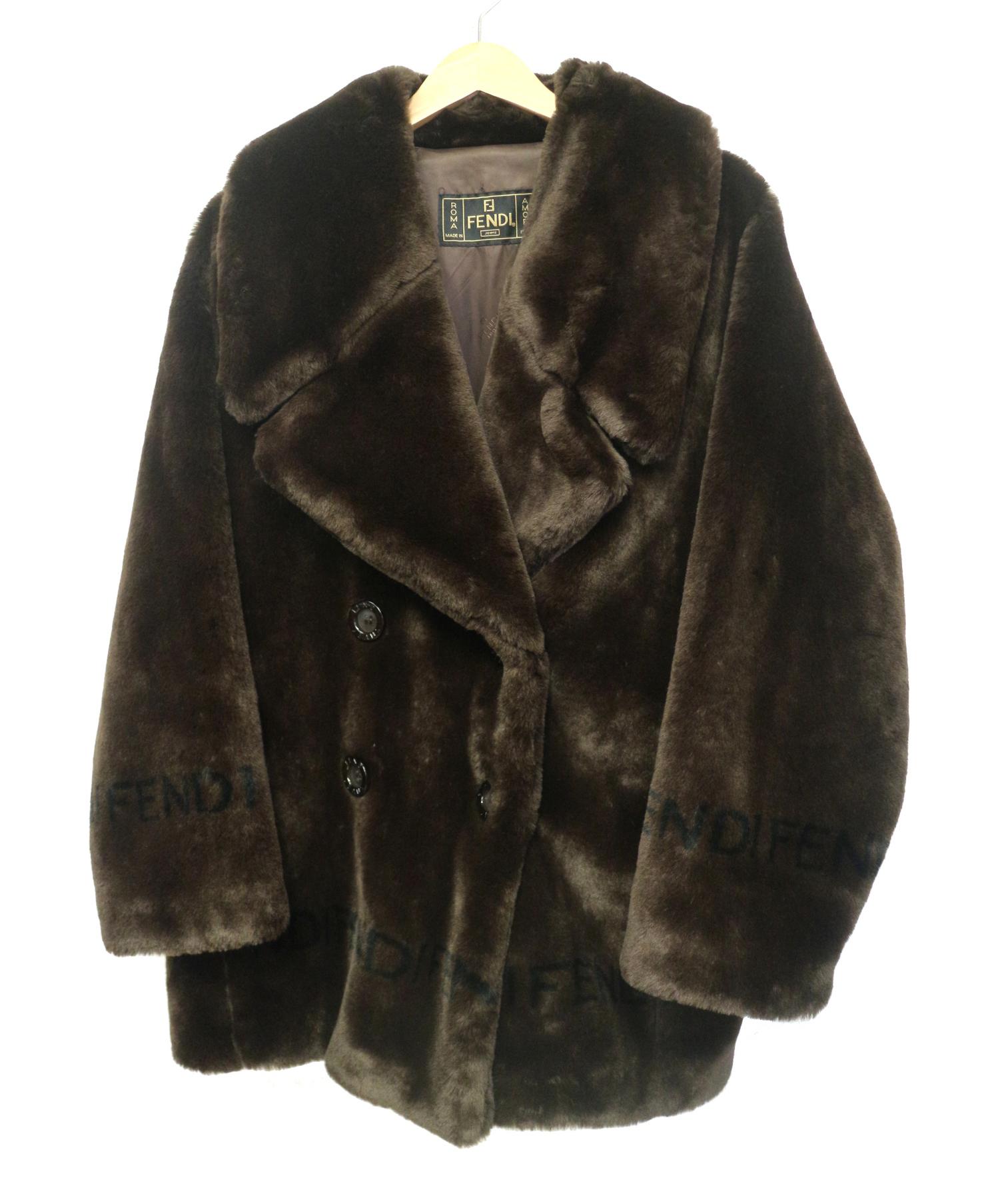 中古・古着通販】FENDI (フェンディ) ボアコート サイズ:inch 26 並行 