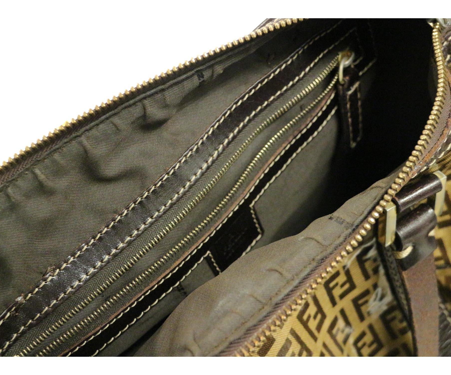 中古・古着通販】FENDI (フェンディ) ボストンバッグ ブラウン サイズ