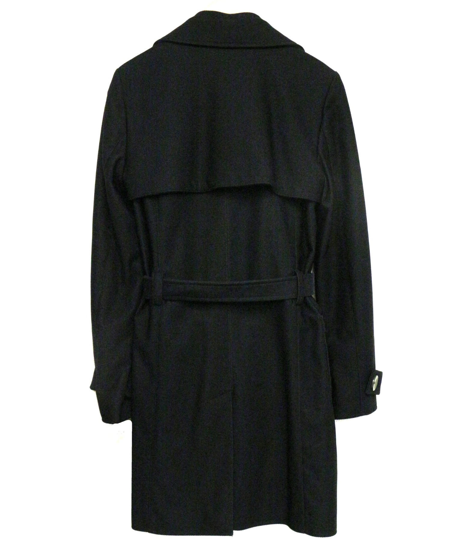 中古・古着通販】LOEWE (ロエベ) ベルテッドコート ネイビー サイズ:38 