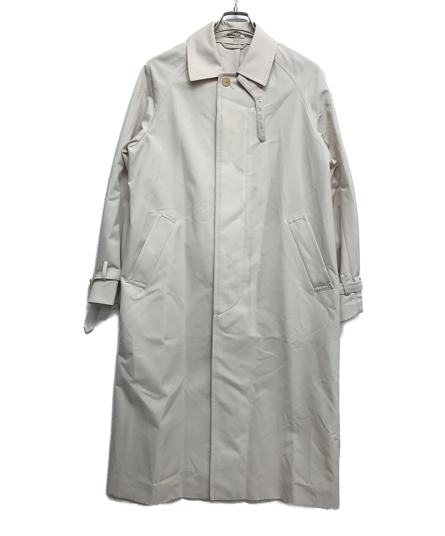 AURALEE WOOL MAX CANVAS CHAMBRAY COAT 2025SALE】 AURALEE wool Max