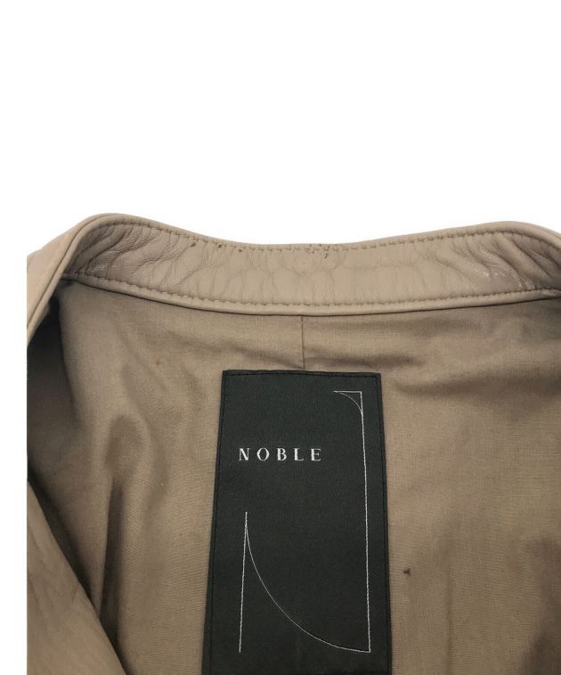 中古・古着通販】Noble (ノーブル) ソフトラムレザーライダース