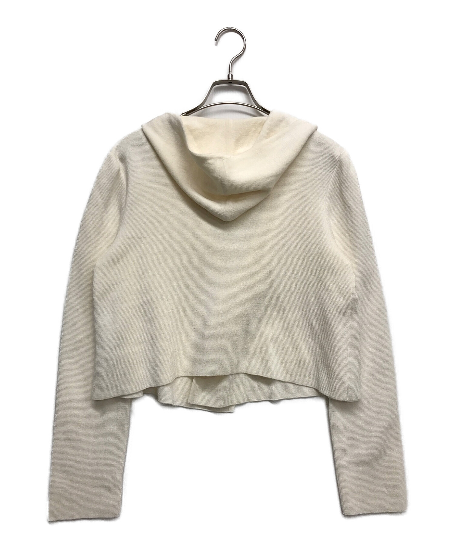 Camel 様フォクシー リネンニットパーカー カーディガン フーディ 中古・古着通販】FOXEY (フォクシー) Knit Cardigan Hoodie Cashmere