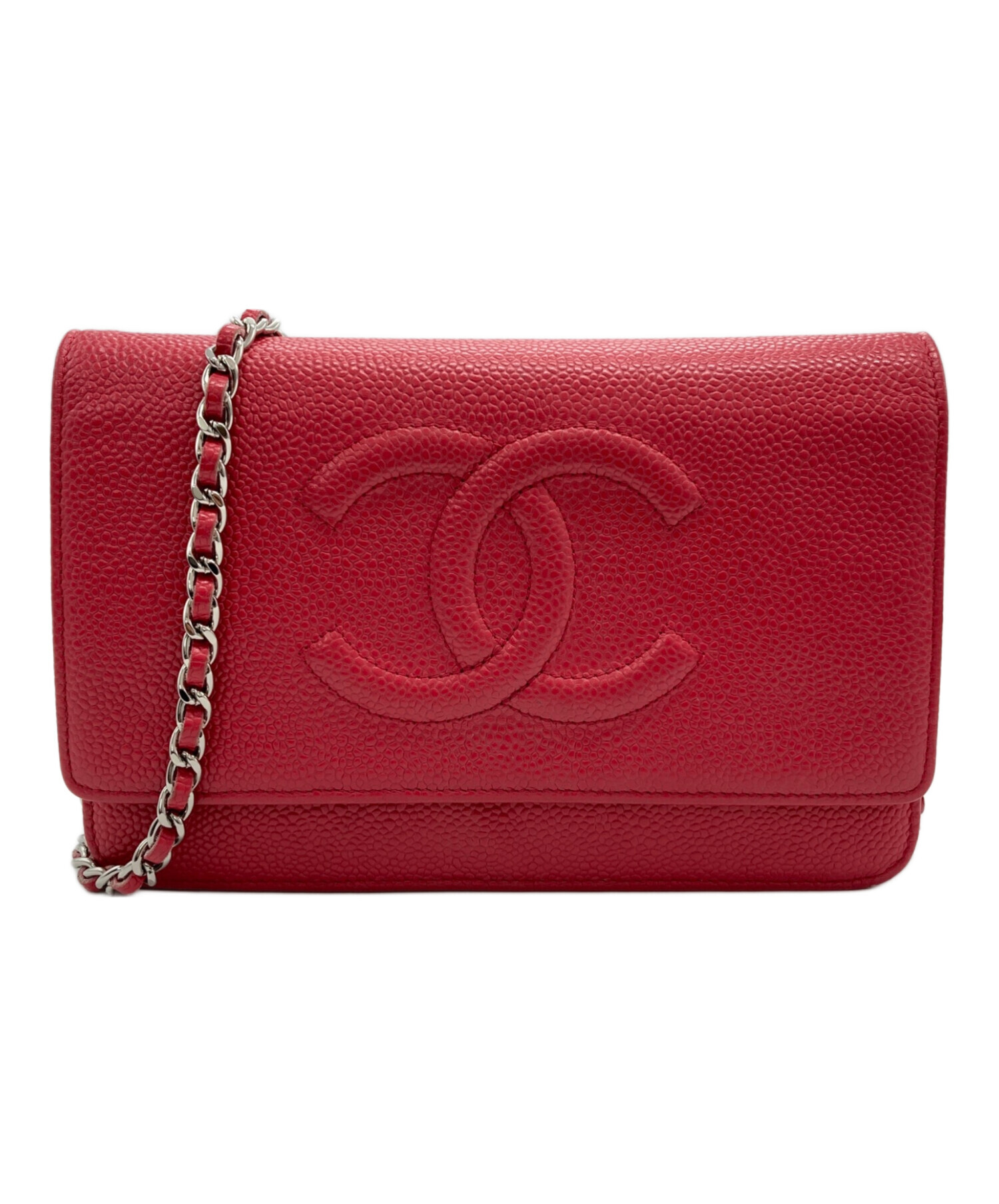 中古・古着通販】CHANEL (シャネル) ココマーク チェーンウォレット 