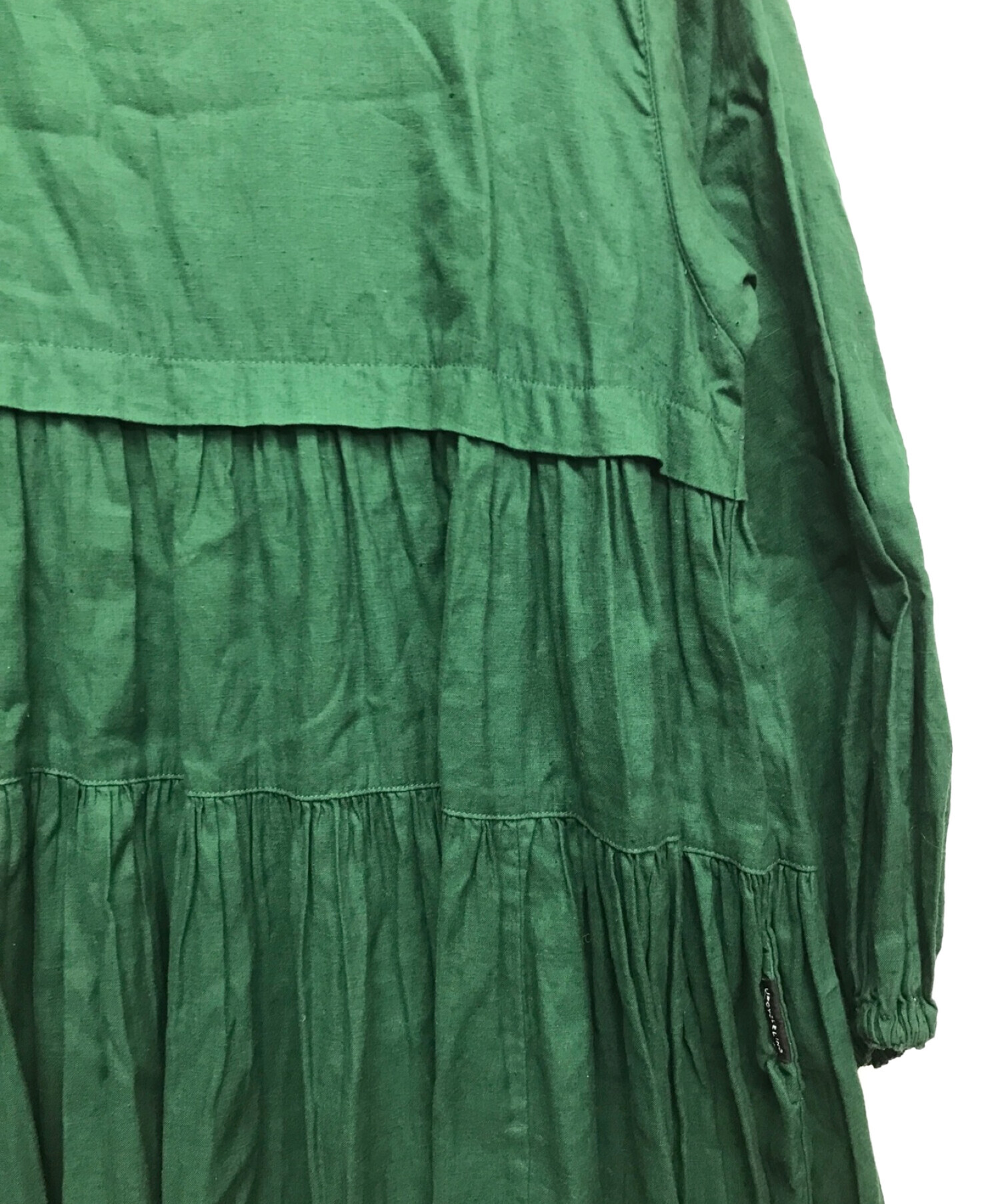 nestrobe ネストローブ　23AWギャザーティアードワンピース nest Robe(ネストローブ) ⁄ 23AW⁄ギャザーティアードワンピース⁄FREE