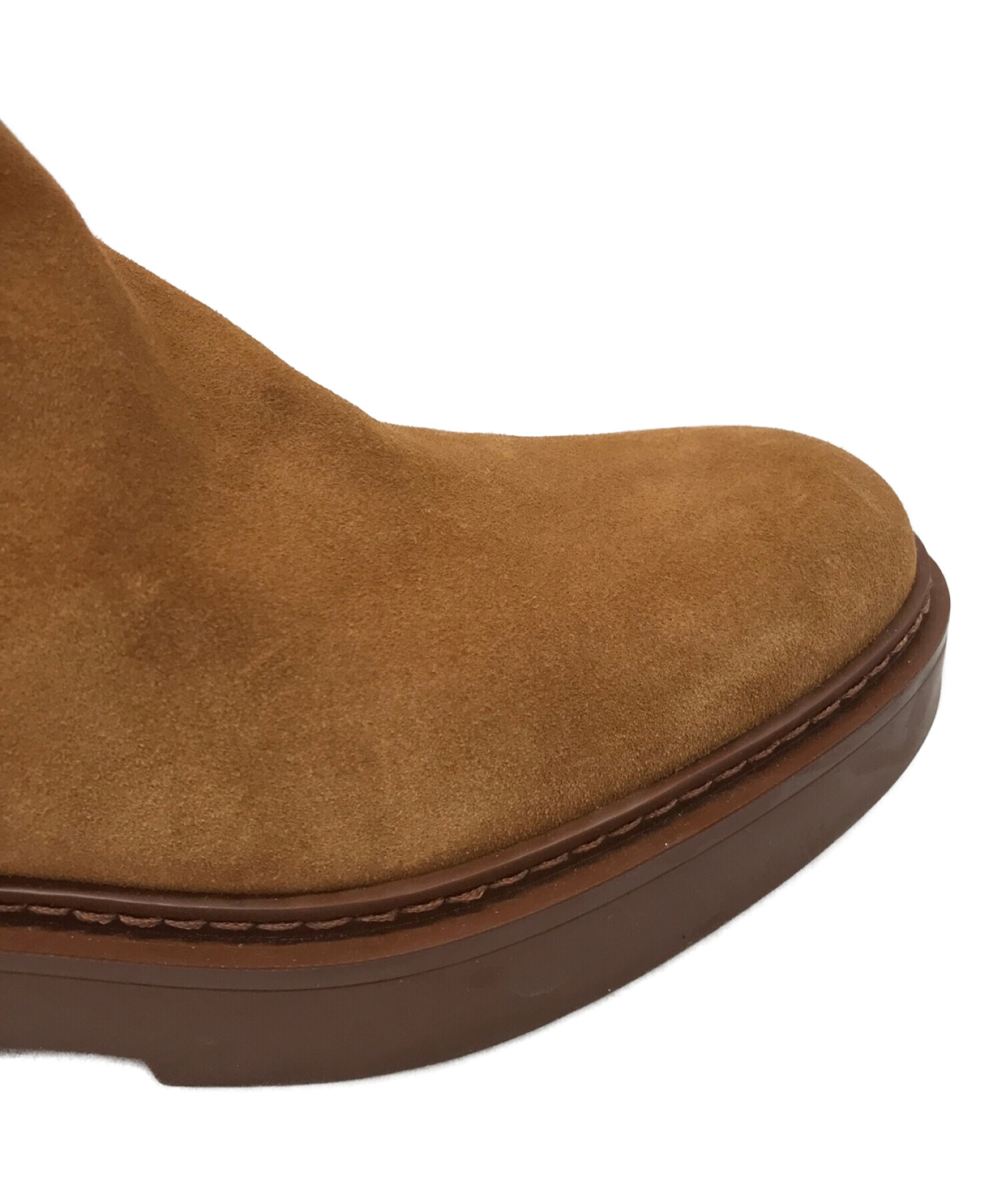 Santoni ダークブラウン サイドゴアブーツ Santoni サントーニ メンズ サイドゴアブーツ MGSI13414