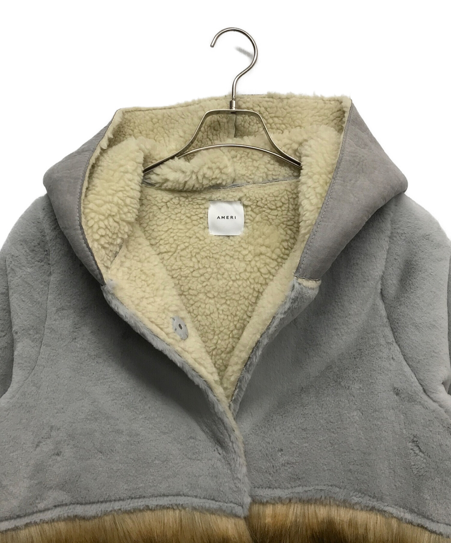 中古・古着通販】AMERI (アメリ) ファードッキングマウンテンコート