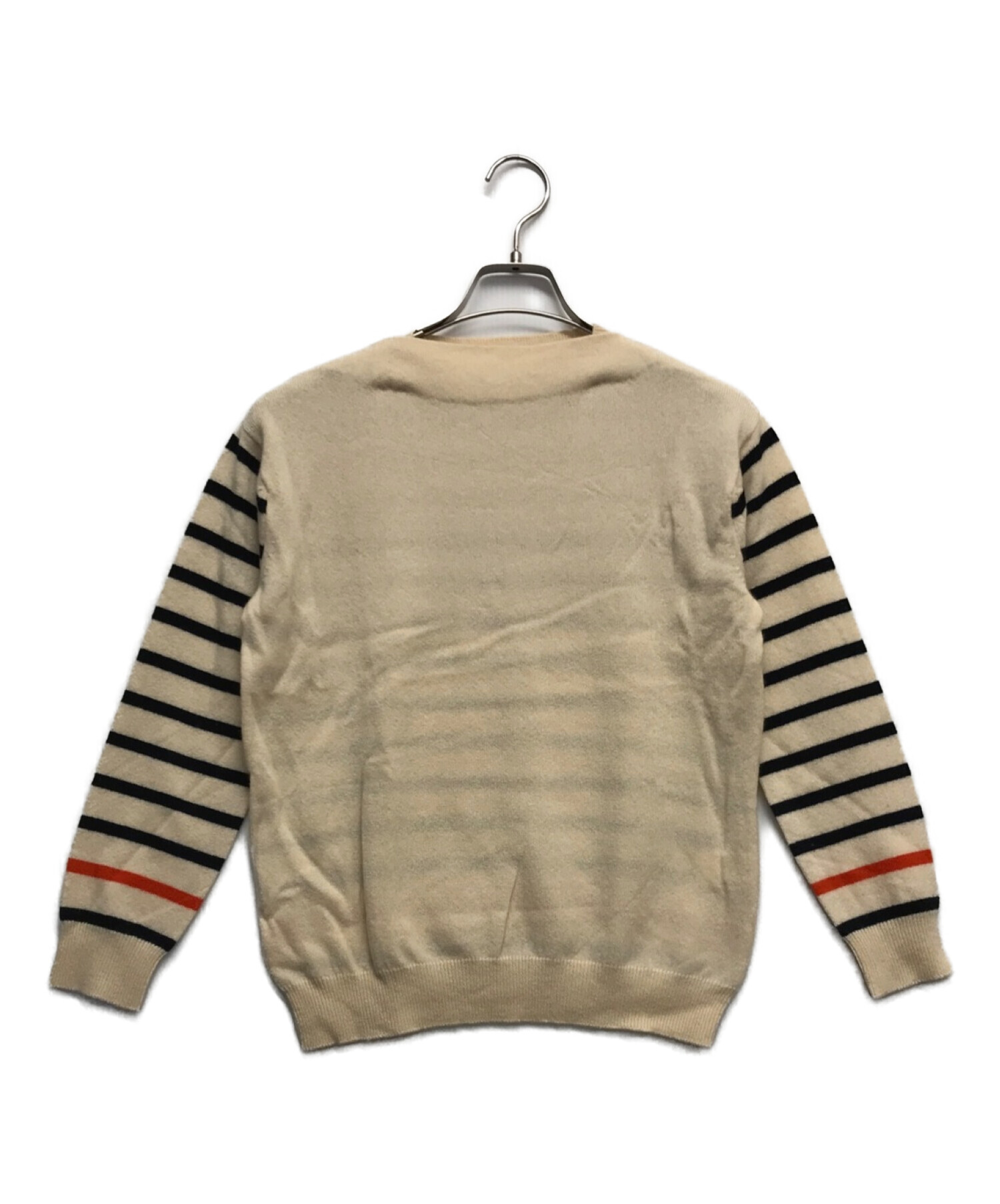 中古・古着通販】DEMYLEE (デミリー) カシミヤボーダーニット