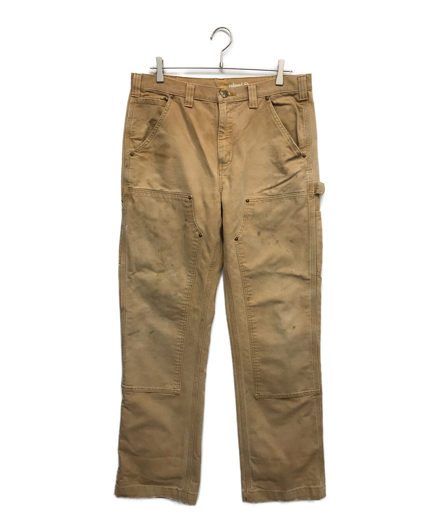 Carhartt ベージュ ダブルニー カーハートダブルニーペインター34ダックベージュ