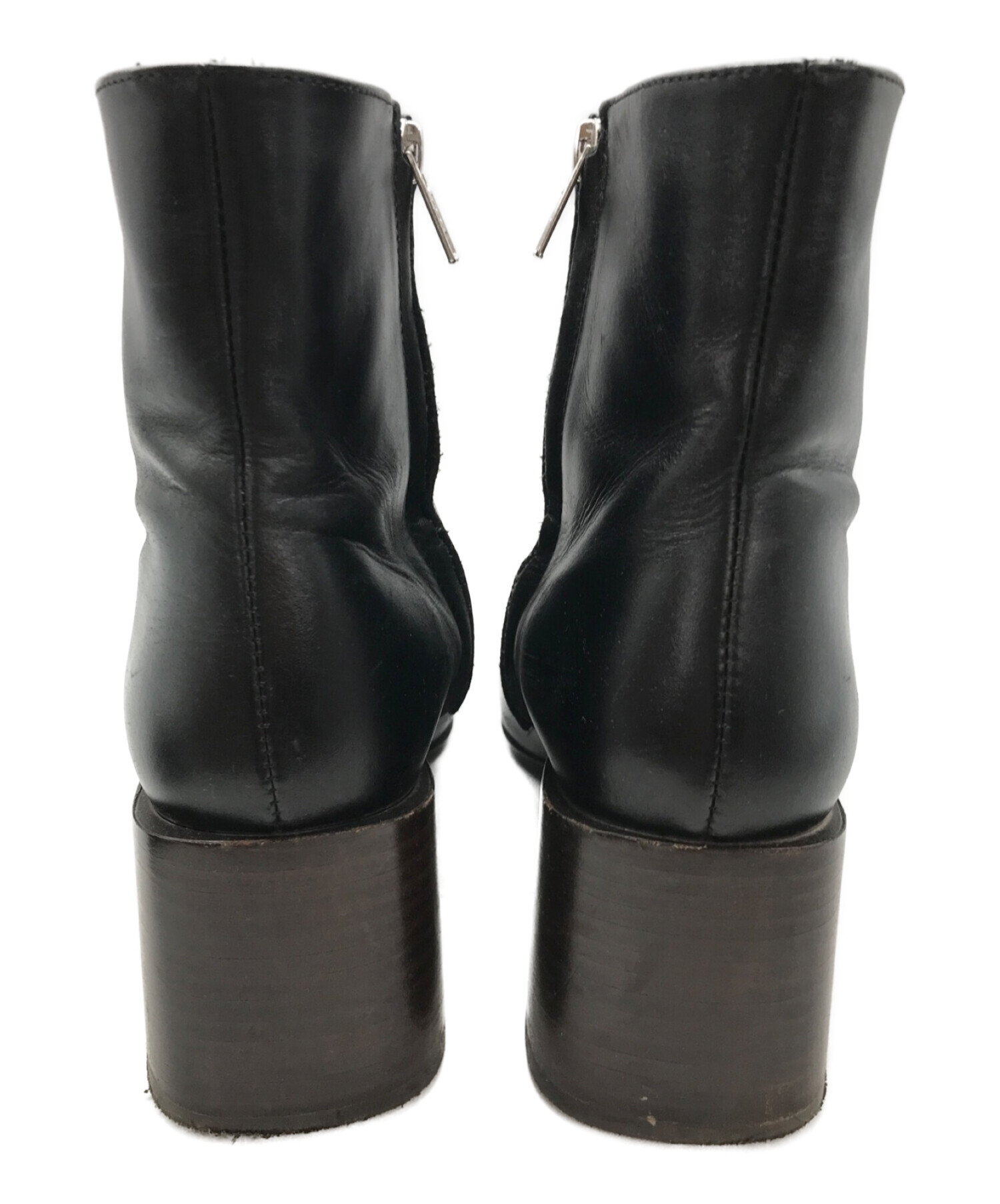 中古・古着通販】Flattered (フラッタード) ヒールブーツ ブラック