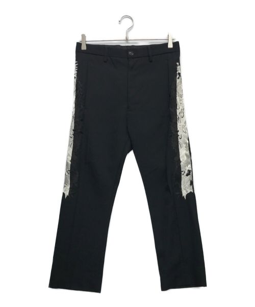 パンツ CHAOS EMBROIDERY WIDE TAPERED TROUSERS 中古・古着通販】doublet (ダブレット) LINED CHAOS EMBROIDERY WIDE