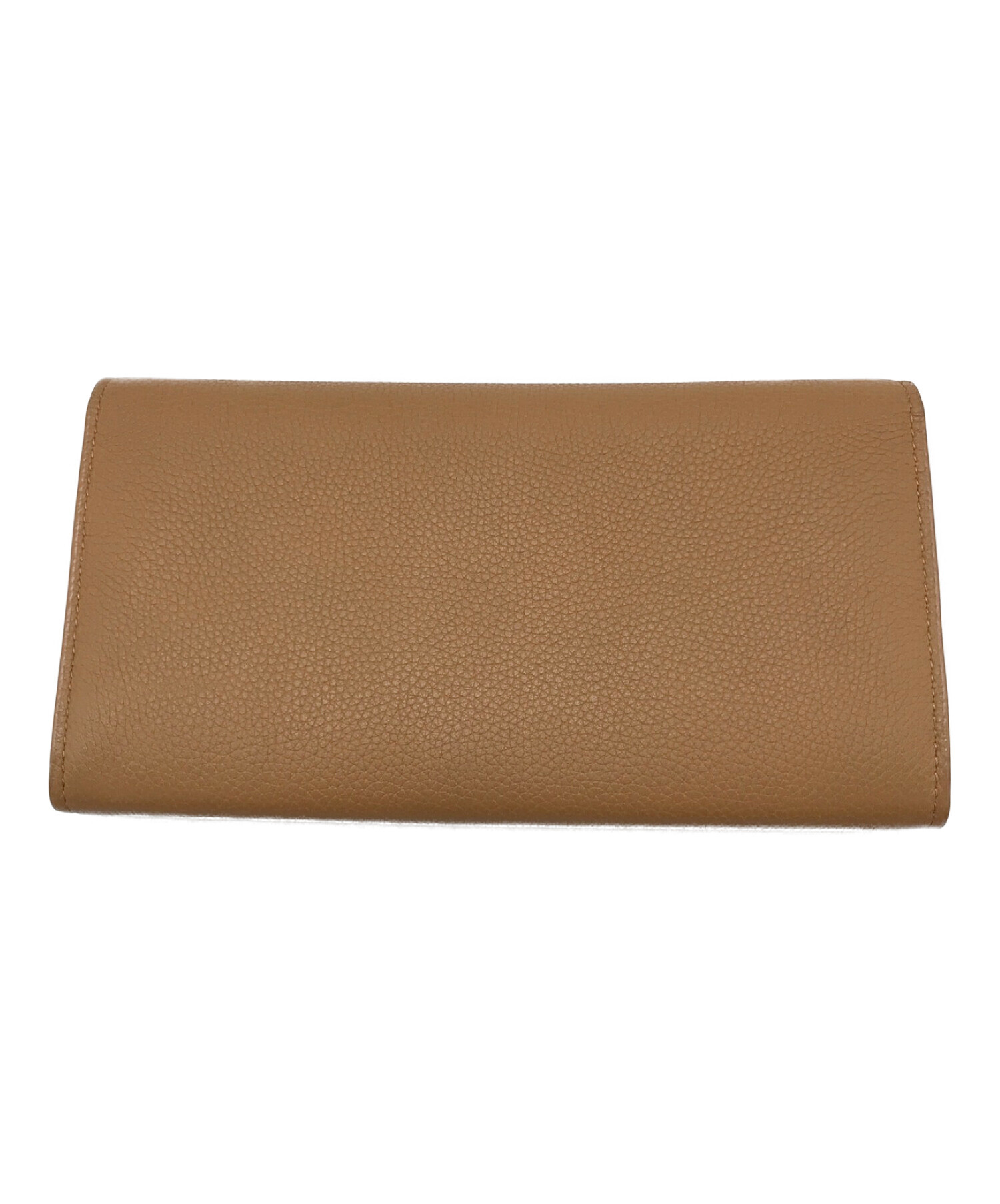 中古・古着通販】BOTTEGA VENETA (ボッテガベネタ) 長財布 ベージュ 
