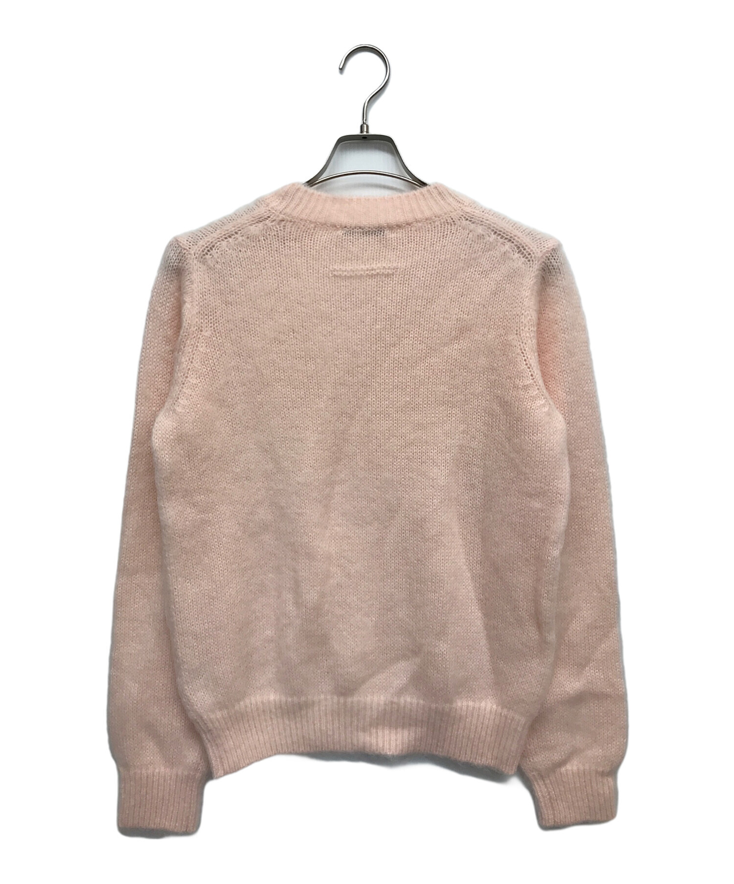 中古・古着通販】SLOANE (スローン) モヘアシャギーニット ピンク 