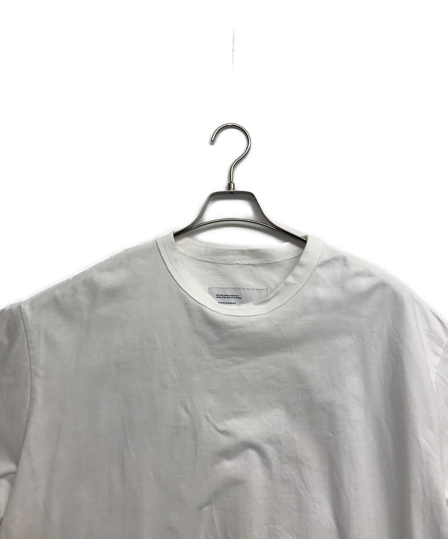 中古・古着通販】UNTRACE (アントレース) 半袖Tシャツ ホワイト サイズ