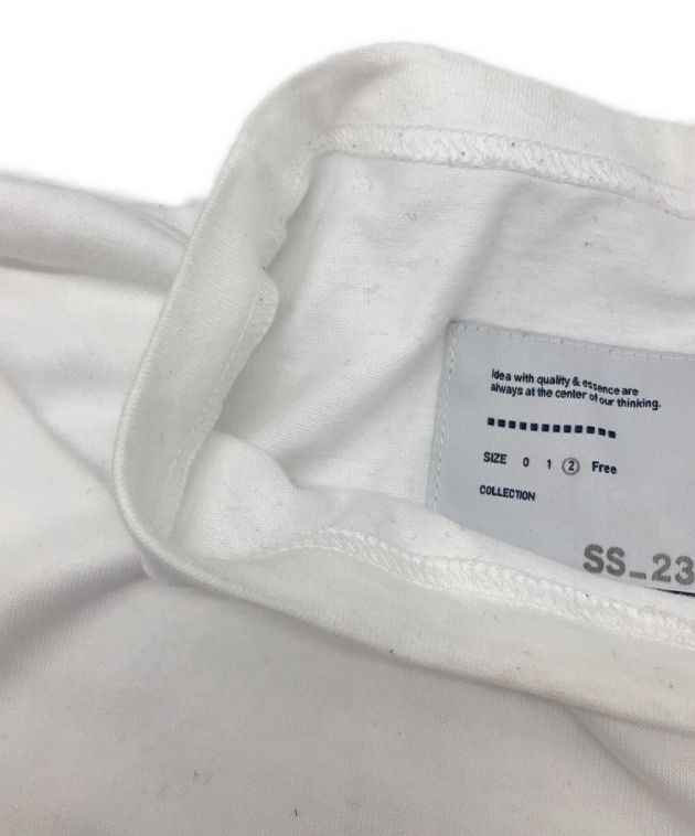 中古・古着通販】UNTRACE (アントレース) 半袖Tシャツ ホワイト サイズ