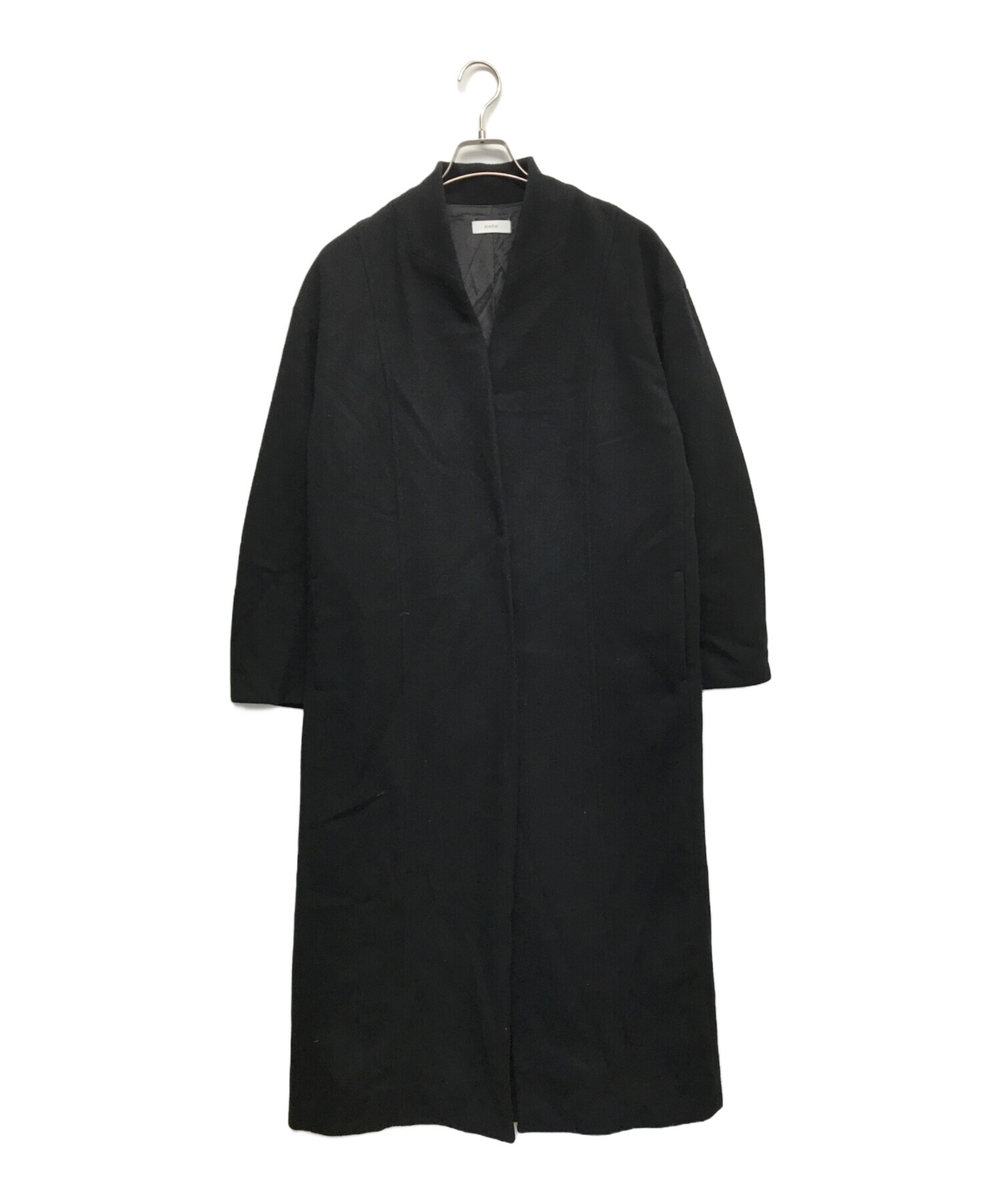 SIWEM】SUPER FINE WOOL KIMONO COAT M Kimono-style coat in wool