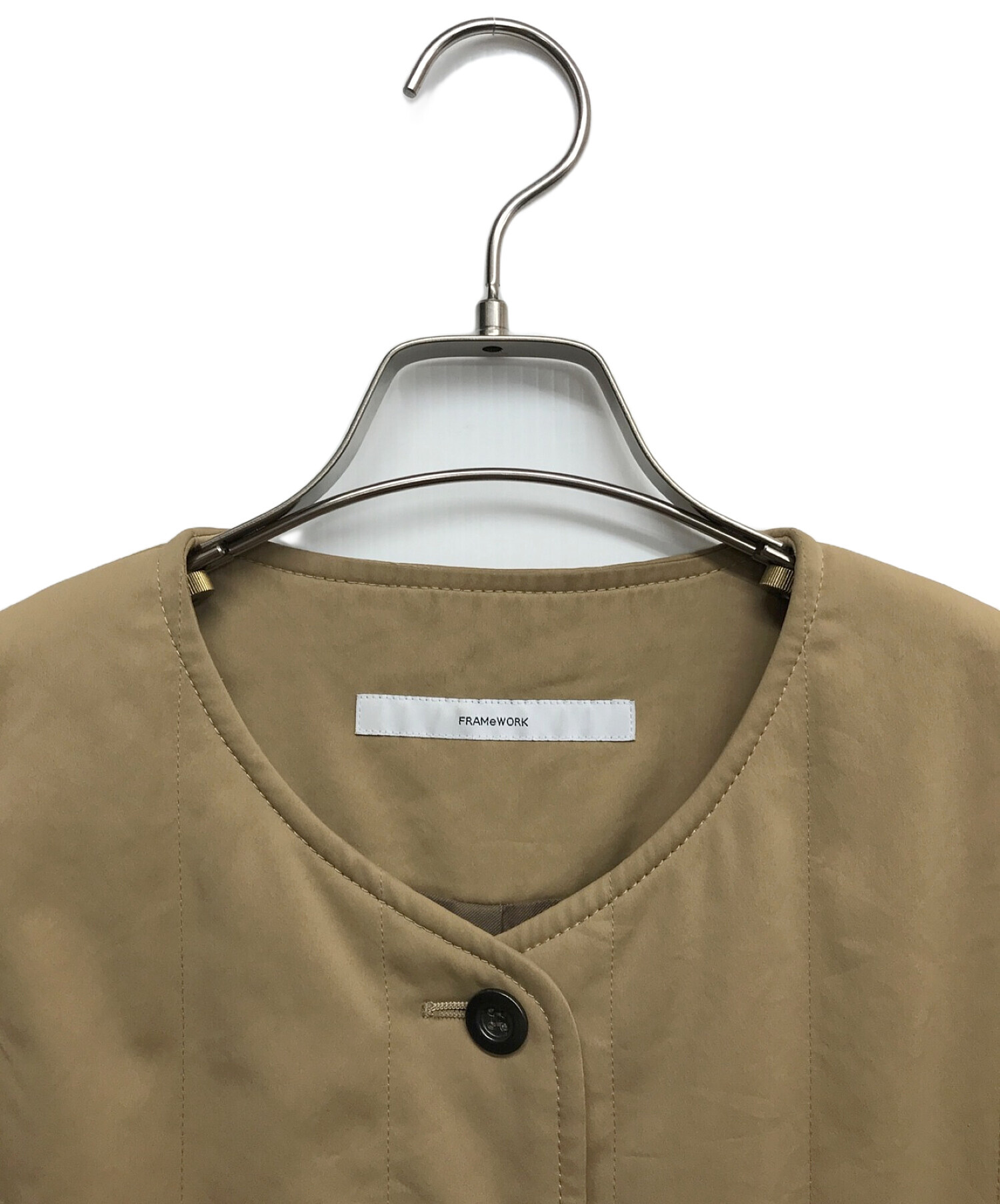 中古・古着通販】FRAMeWORK (フレームワーク) キルティングベスト