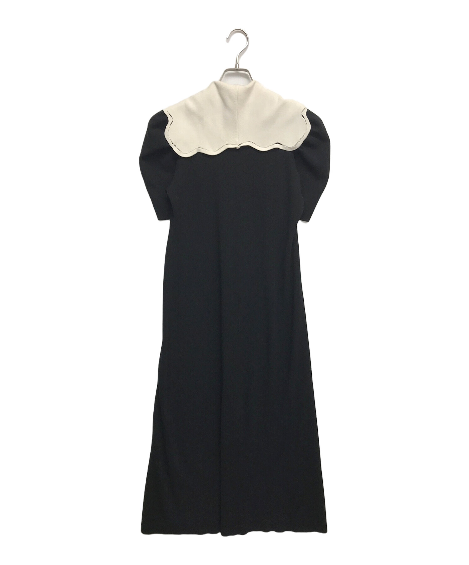 CELFORD セルフォード　スカラップセーラーニットワンピース CELFORD（セルフォード）の「スカラップセーラーニットワンピース