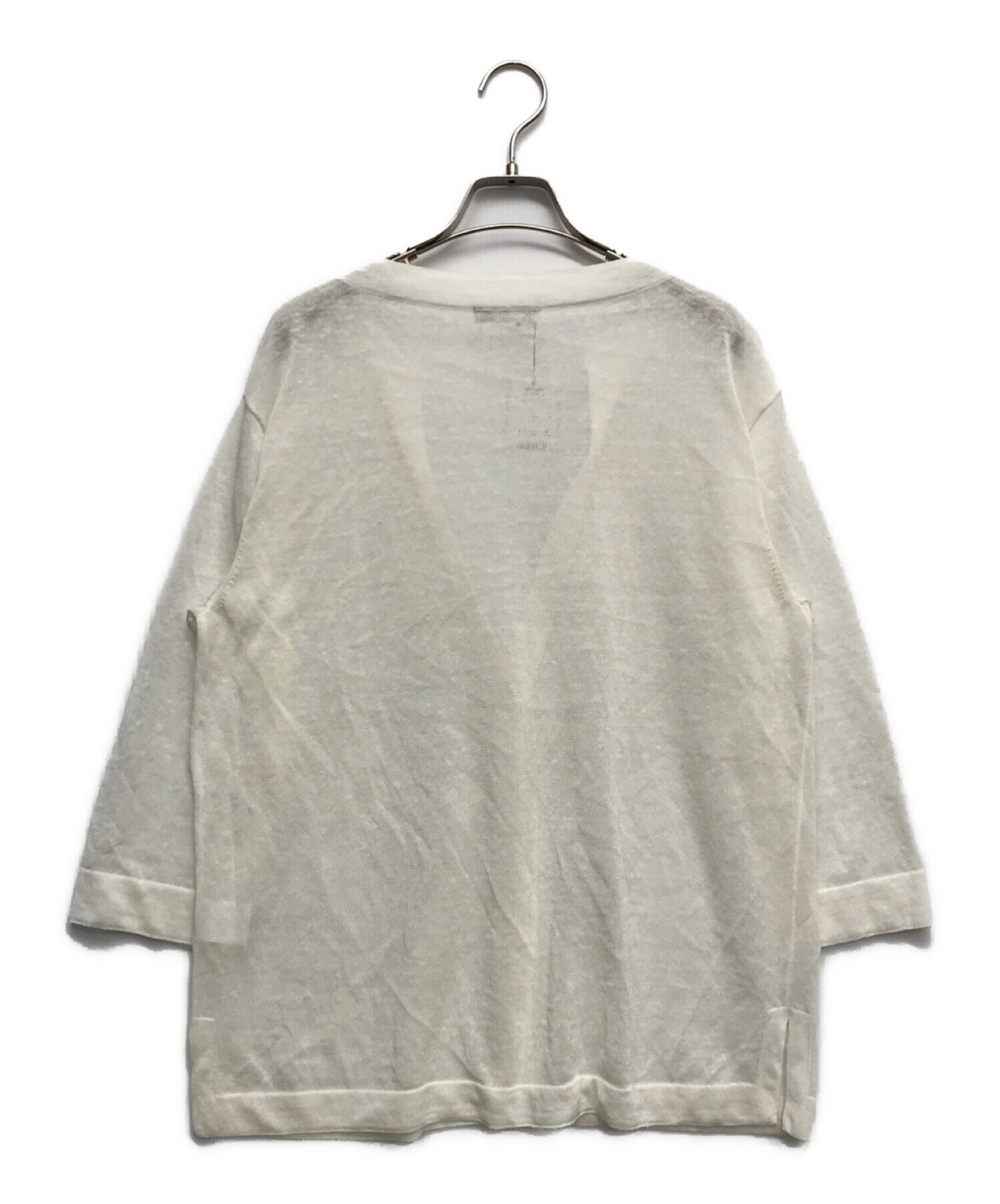 中古・古着通販】ARTISAN (アルチザン) スパンコール ボーダーニット 