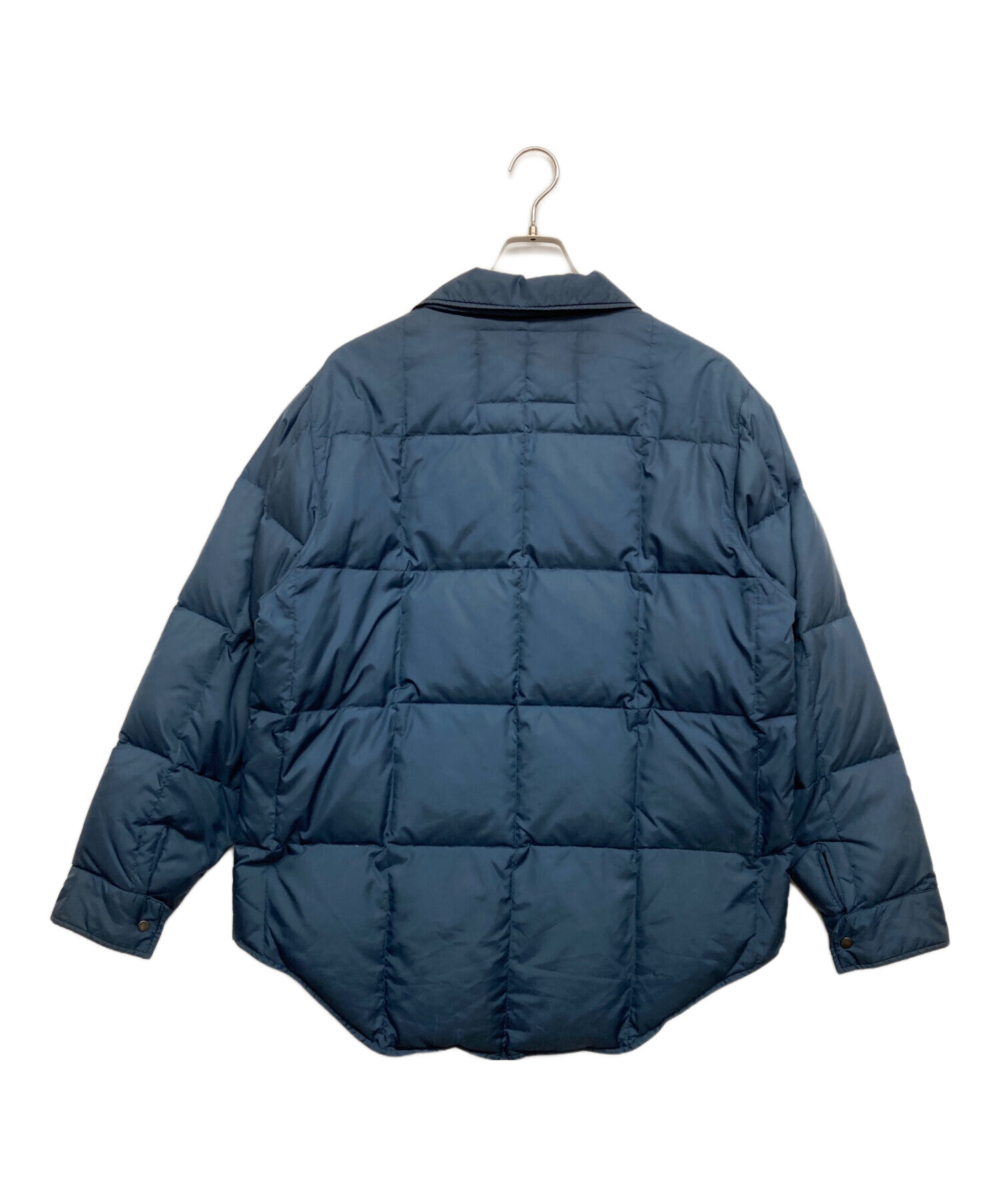 ラルフ・ローレン ネイビー キルティング ダウンジャケット 中古・古着通販】POLO RALPH LAUREN (ポロ・ラルフローレン) 90's