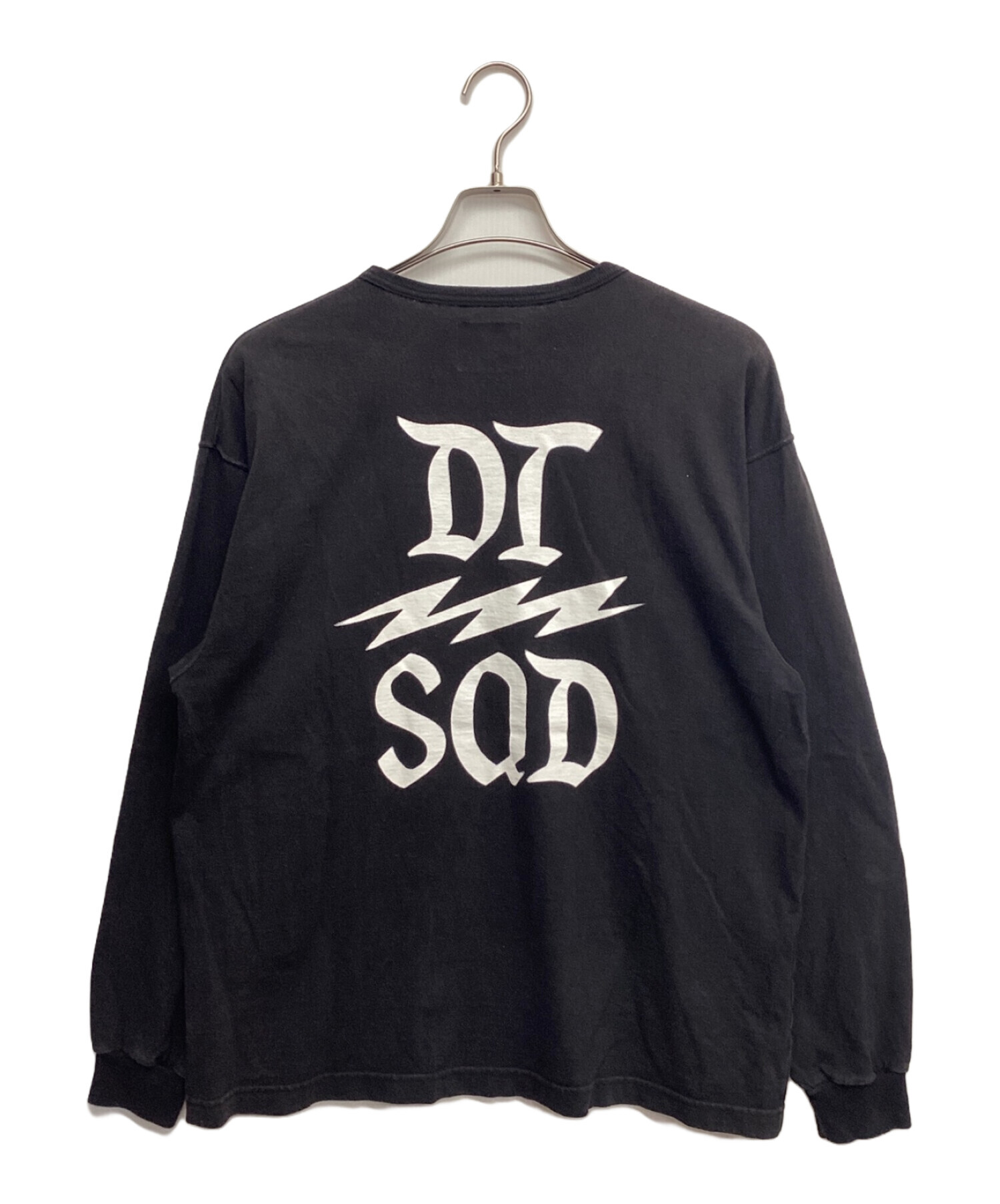 黒 XL Wtaps 40PCT UPARMORED / LS ロンT L WTAPS 40PCT UPARMORED LS Cotton Black ダブルタップス ロンT 長袖T